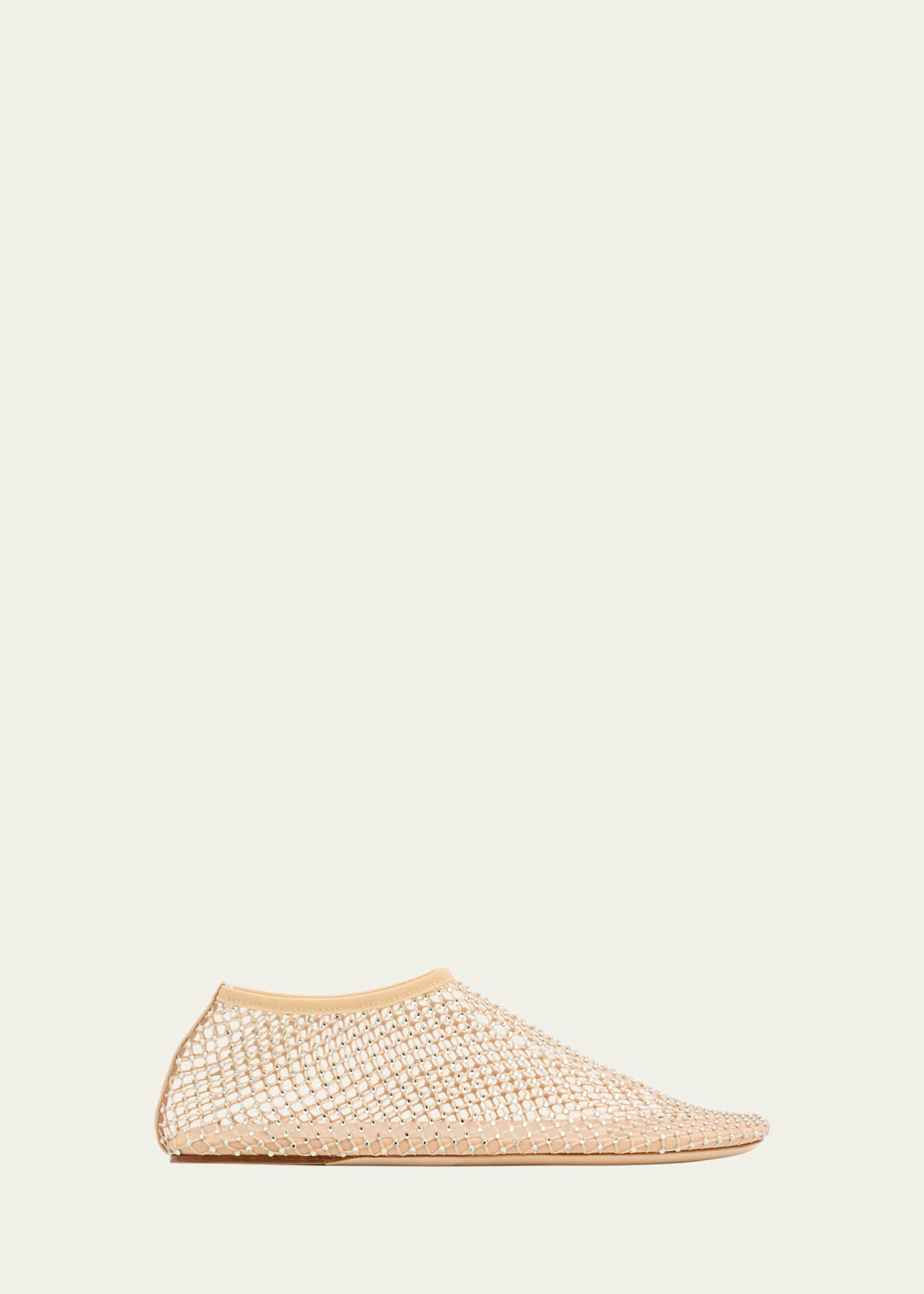 Christopher Esber Minette Crystal Net Slippers Image 1 of 6