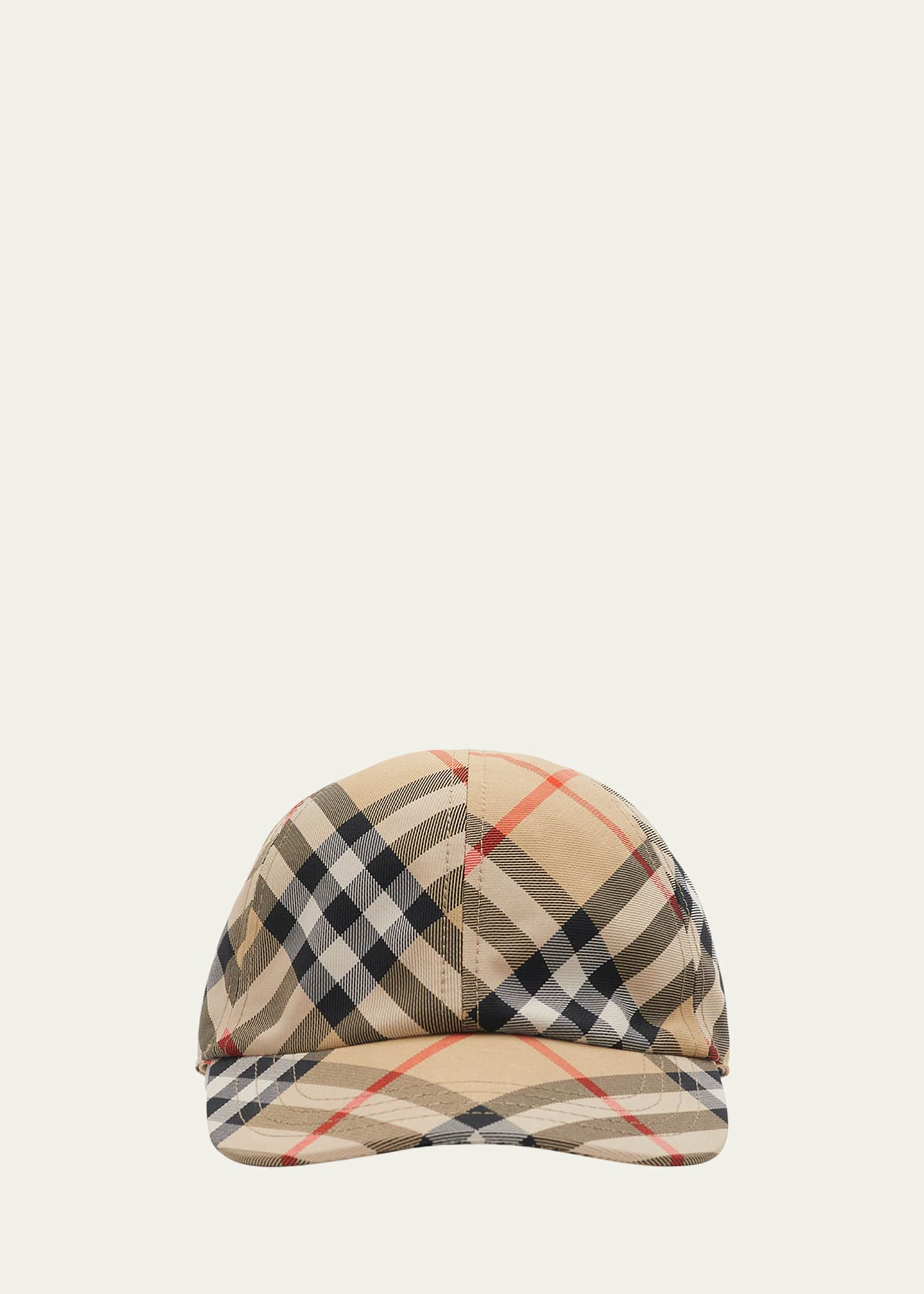 Burberry Kid's Check Baseball Cap, Size S-M - Bergdorf Goodman