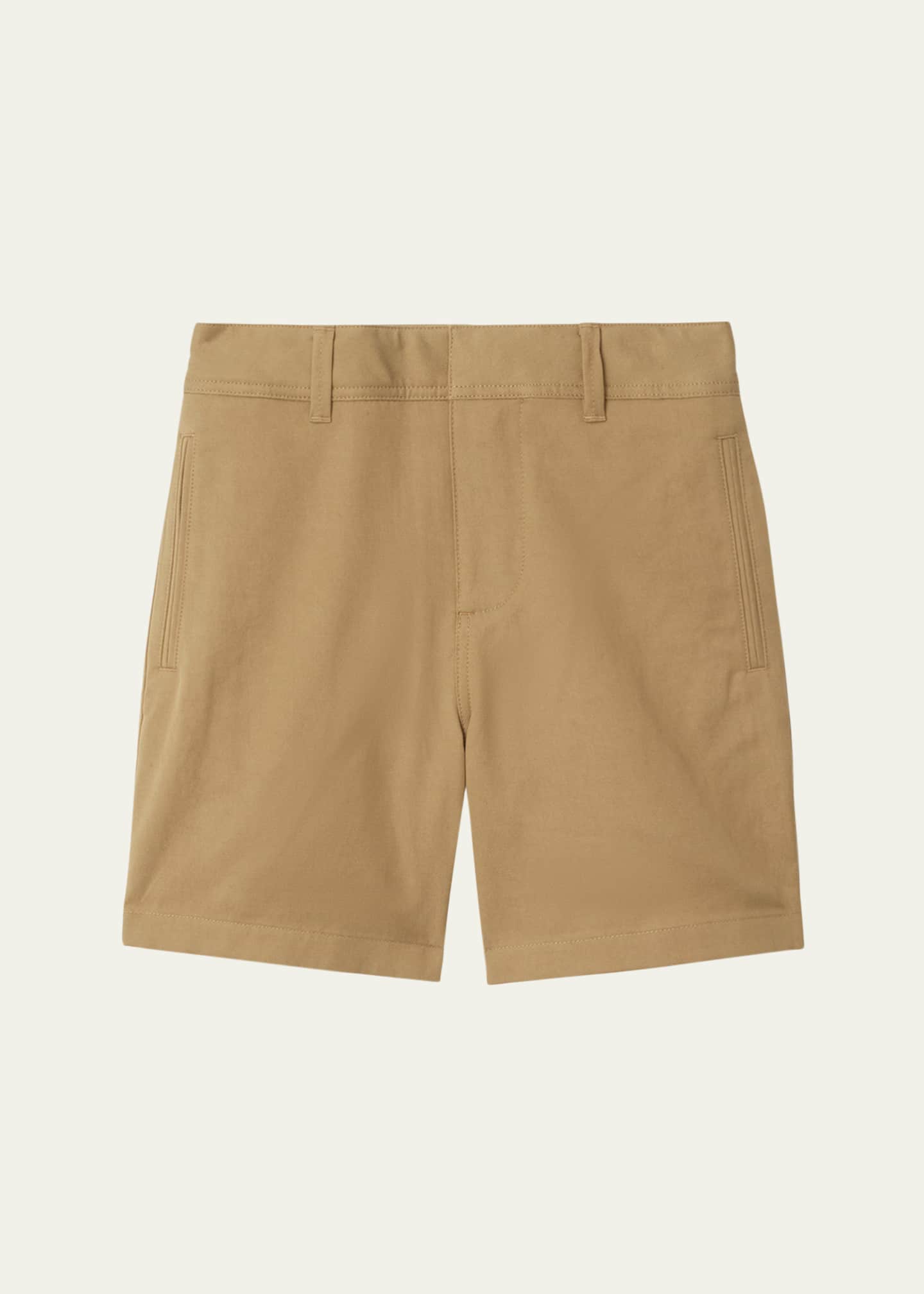Burberry Boy's Oscar Embroidered EKD Shorts, Size 3-14 Image 1 of 3