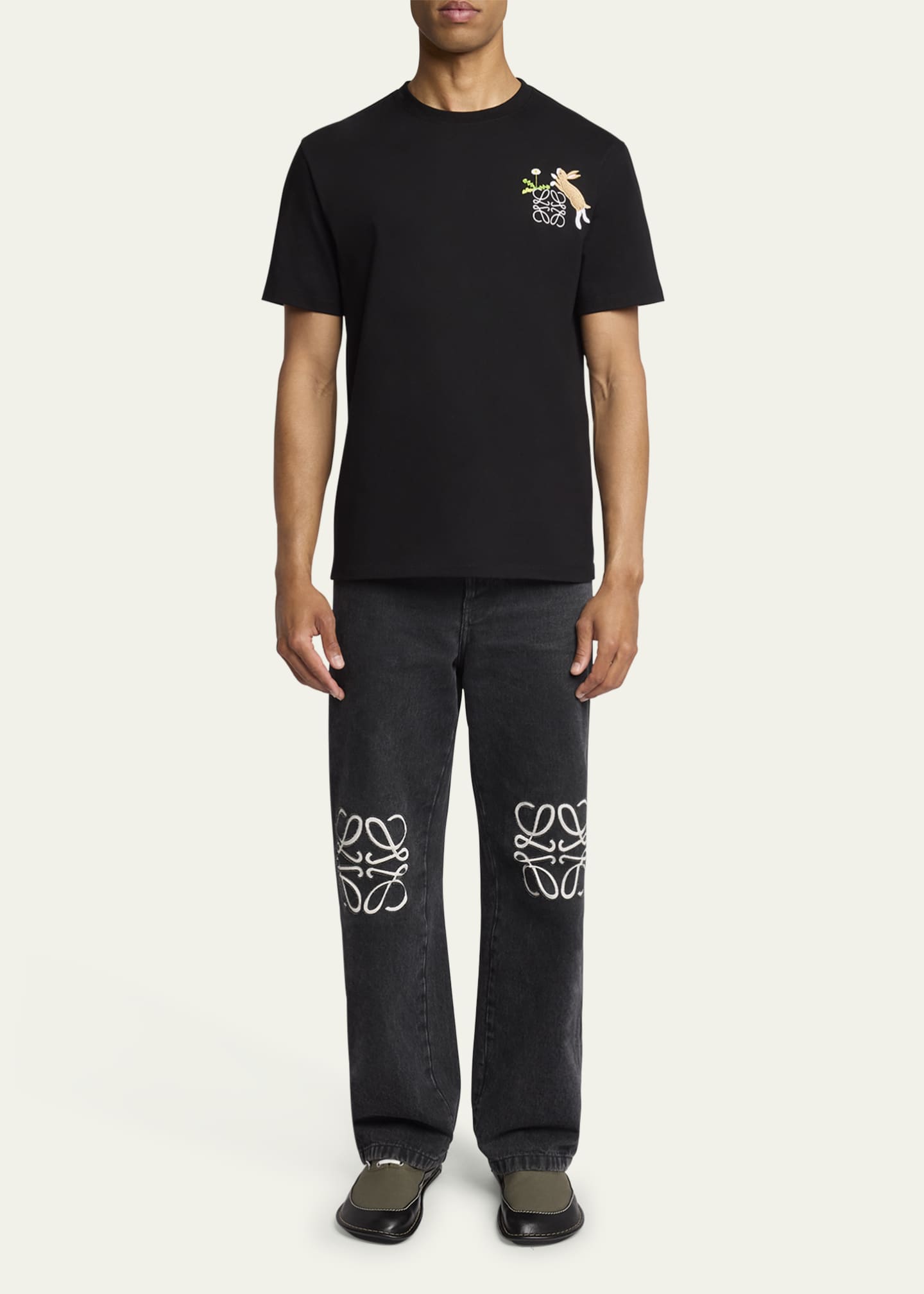 Loewe x Suna Fujita Anagram Jersey T-Shirt Image 2 of 5