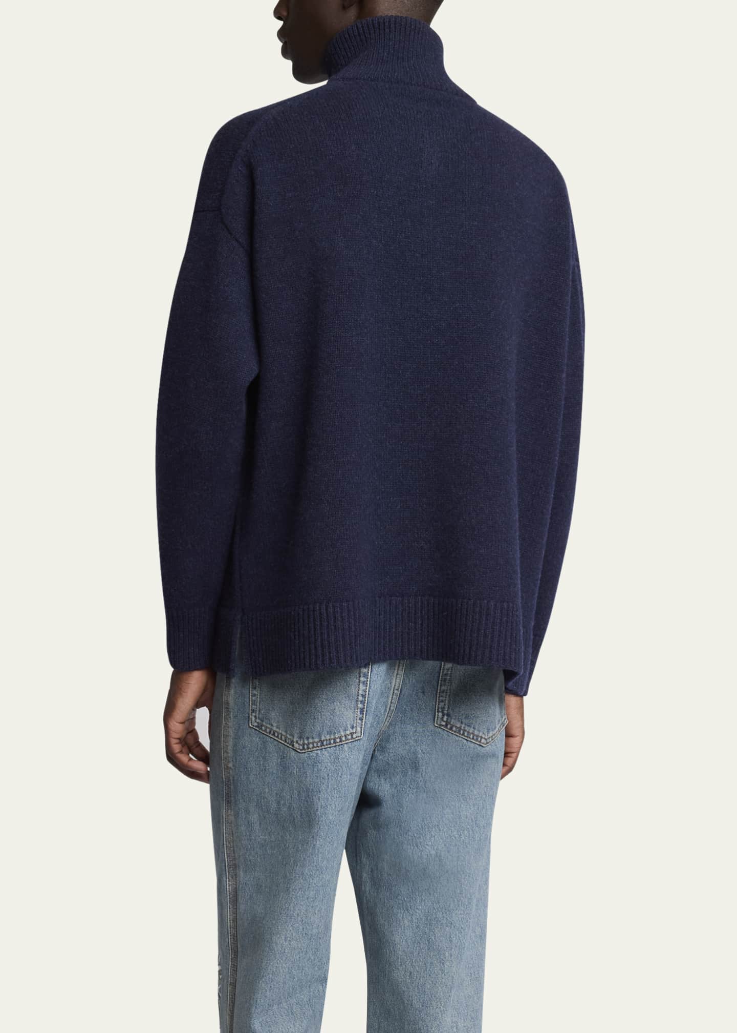 Loewe x Suna Fujita Men's Submarine Half-Zip Sweater