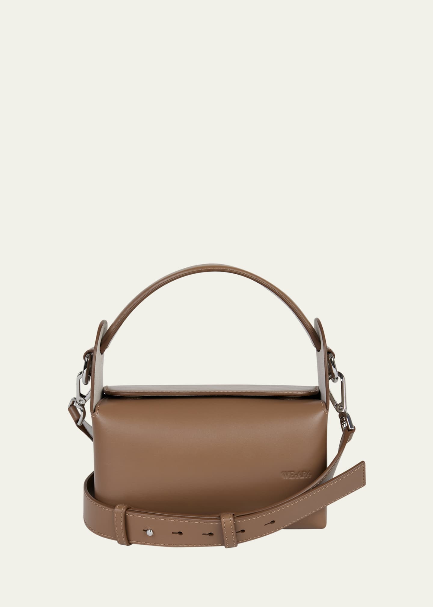 WE-AR4 The Pastry Box Leather Top-Handle Bag Image 1 of 2