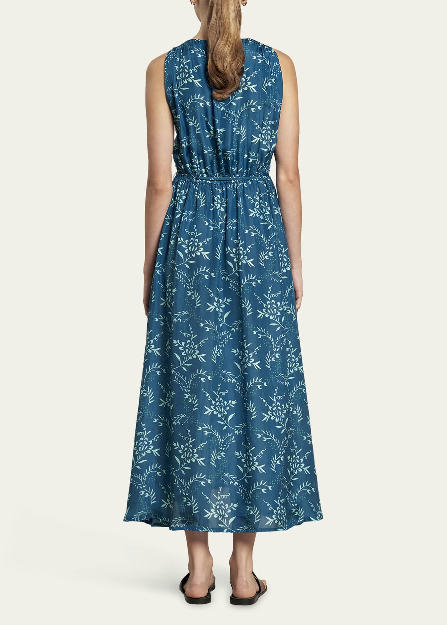 Hannah Artwear Claudia Draped Midi Dress Image 3 of 5
