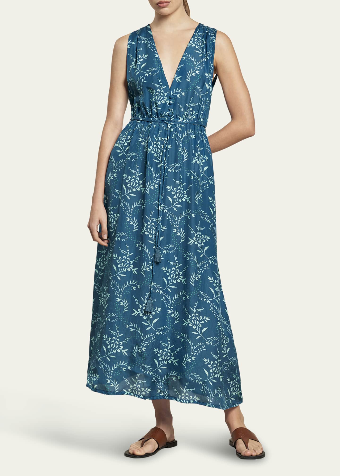 Hannah Artwear Claudia Draped Midi Dress Image 5 of 5