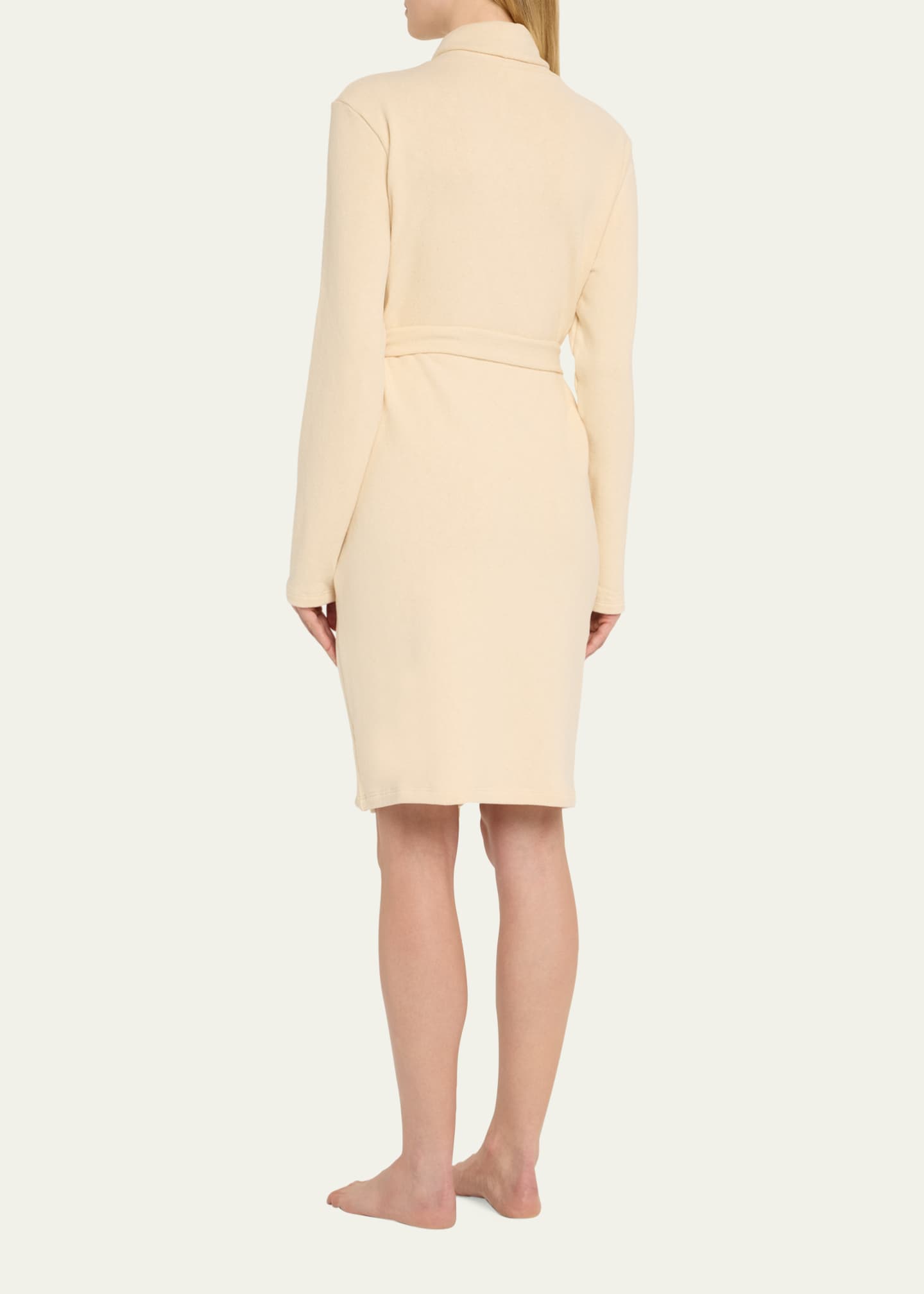 Hanro Shawl-Collar Jersey Robe Image 3 of 4