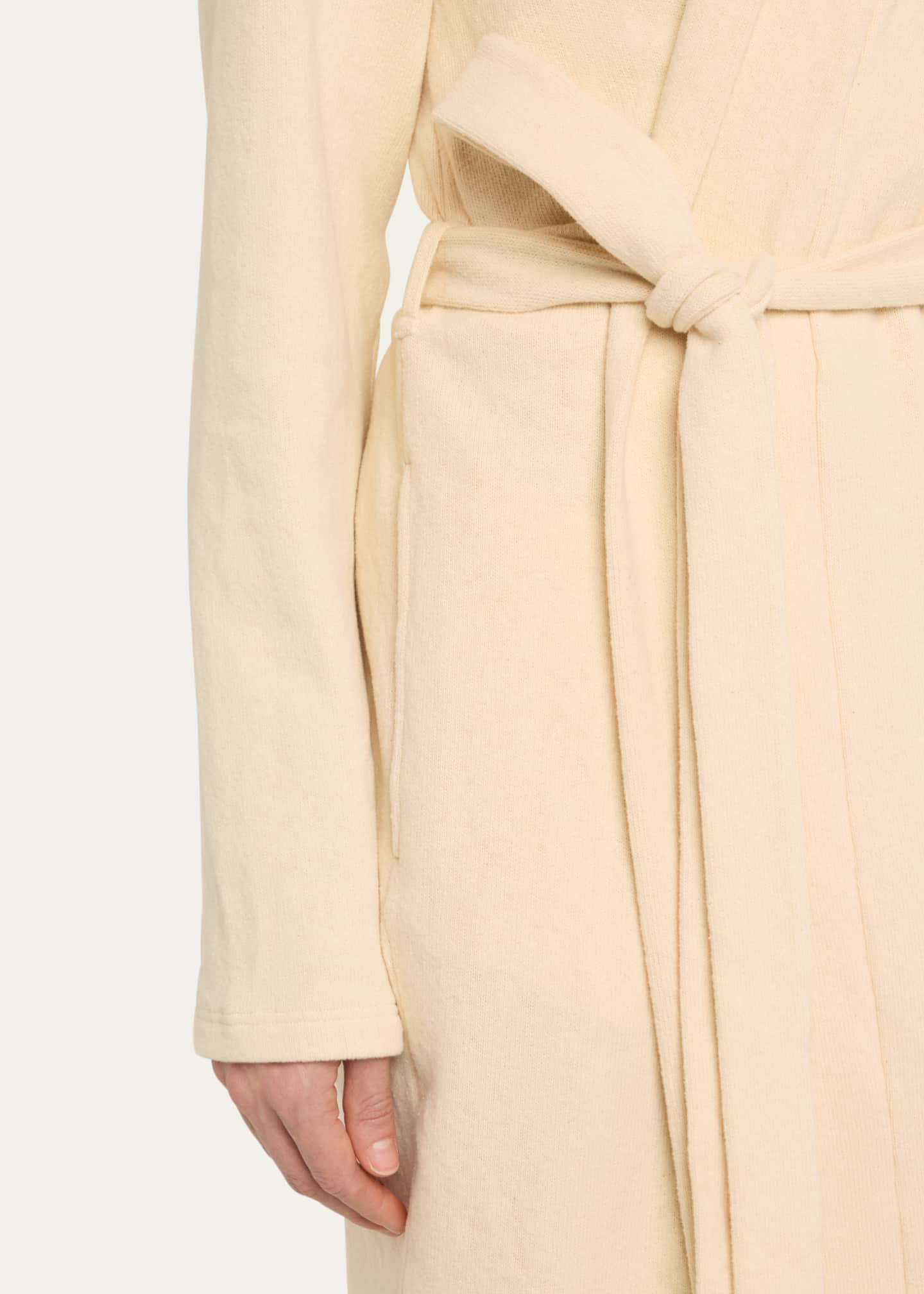 Hanro Shawl-Collar Jersey Robe Image 4 of 4