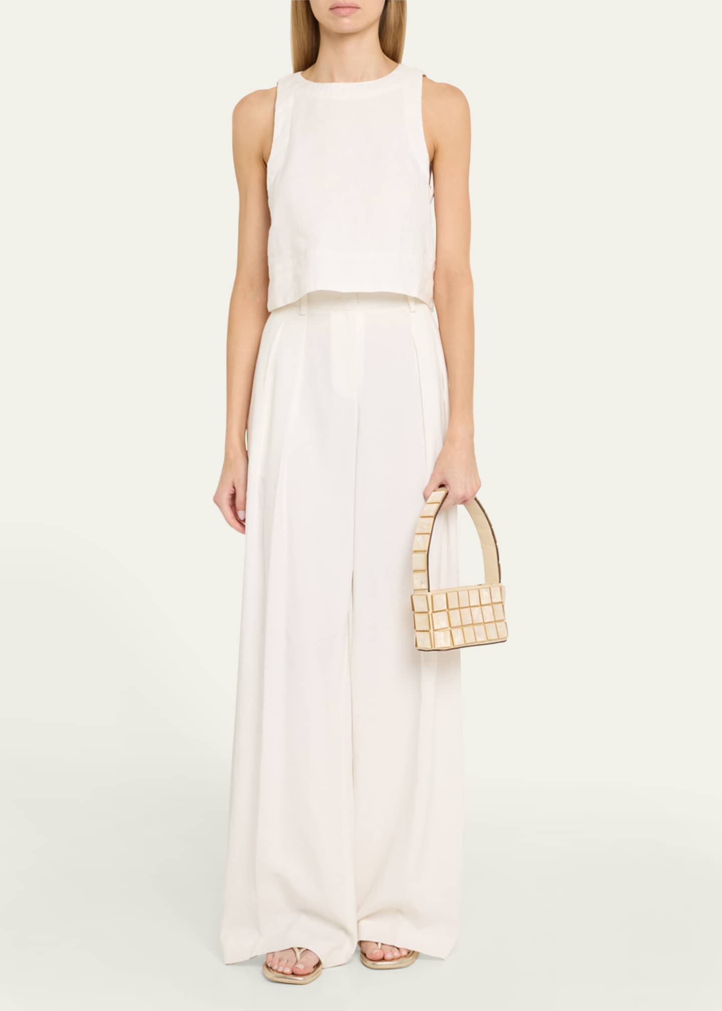 Cult Gaia Romy Geometric Acrylic Shoulder Bag Image 5 of 6