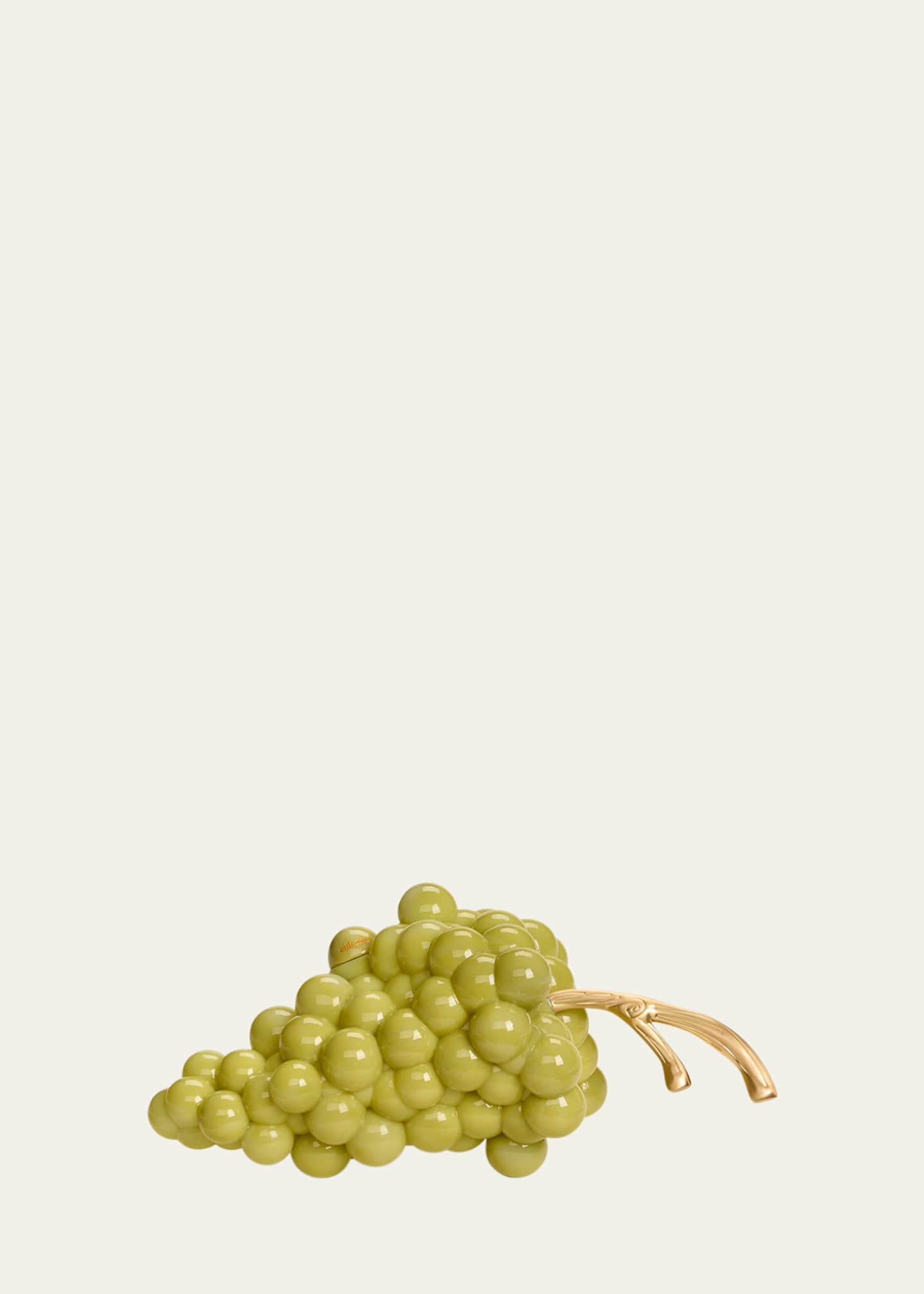 Cult Gaia Grape Acrylic Clutch Bag Image 3 of 5