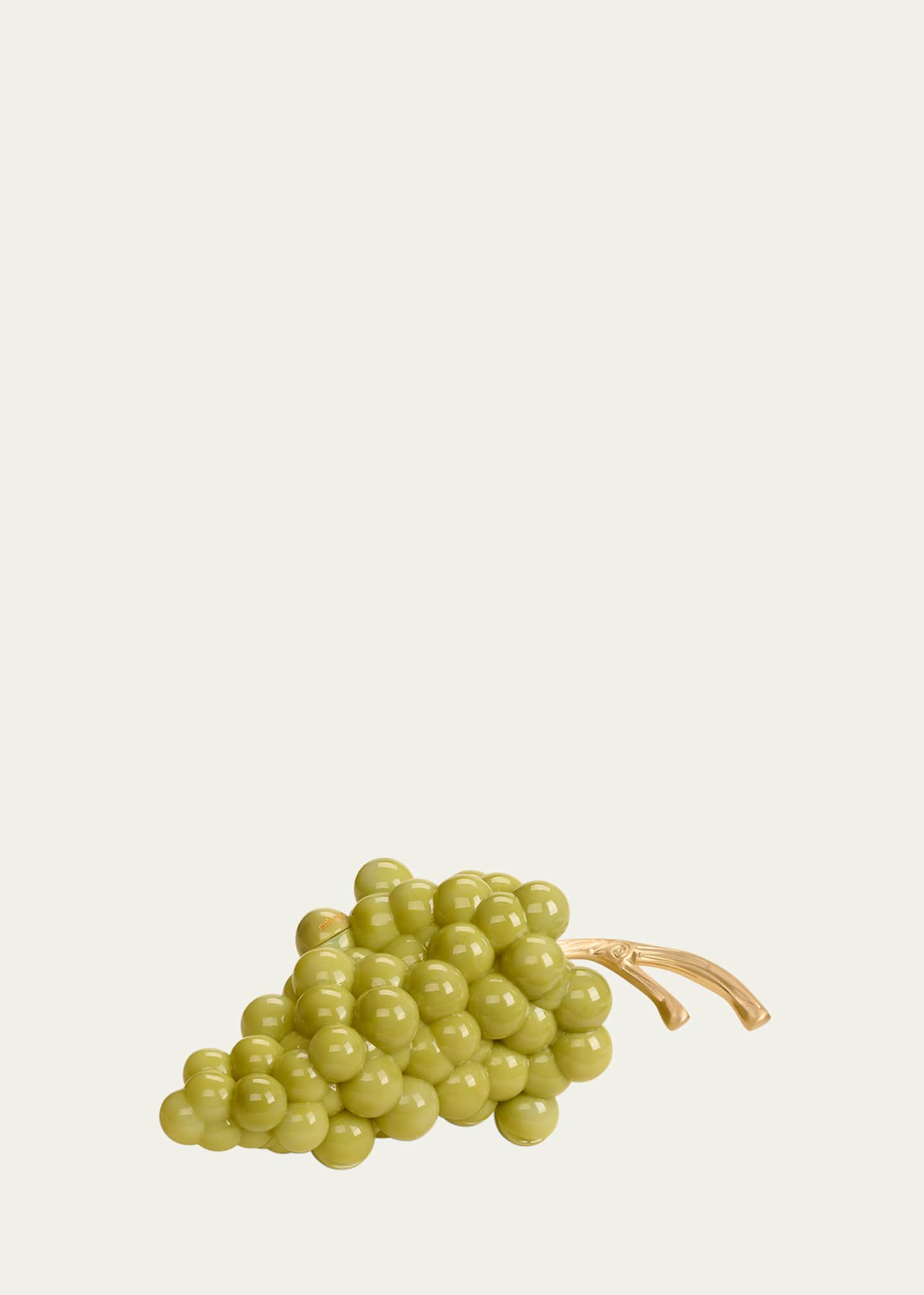 Cult Gaia Grape Acrylic Clutch Bag Image 1 of 5