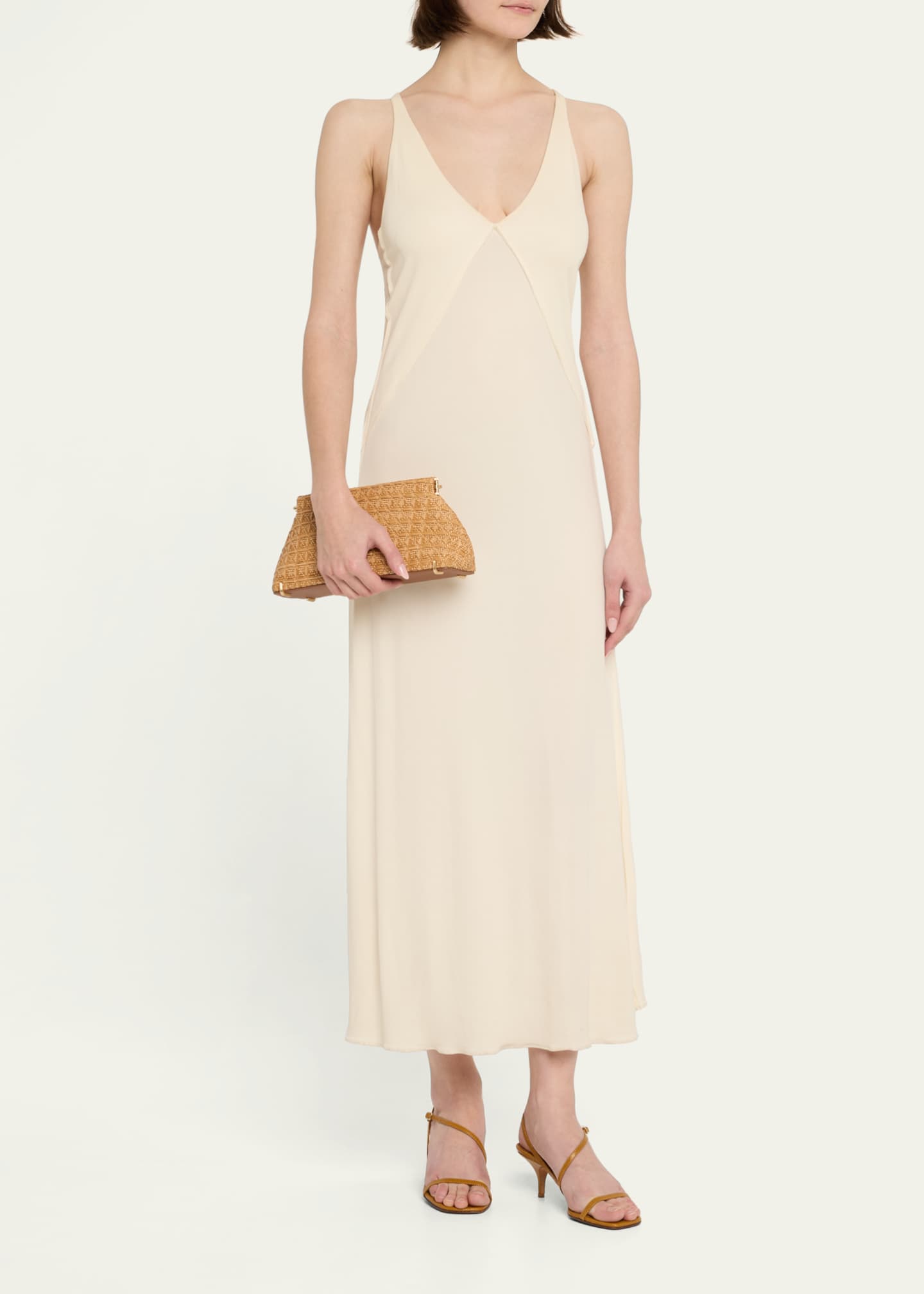 Cult Gaia Lillia Mini Woven Clutch Bag Image 5 of 6