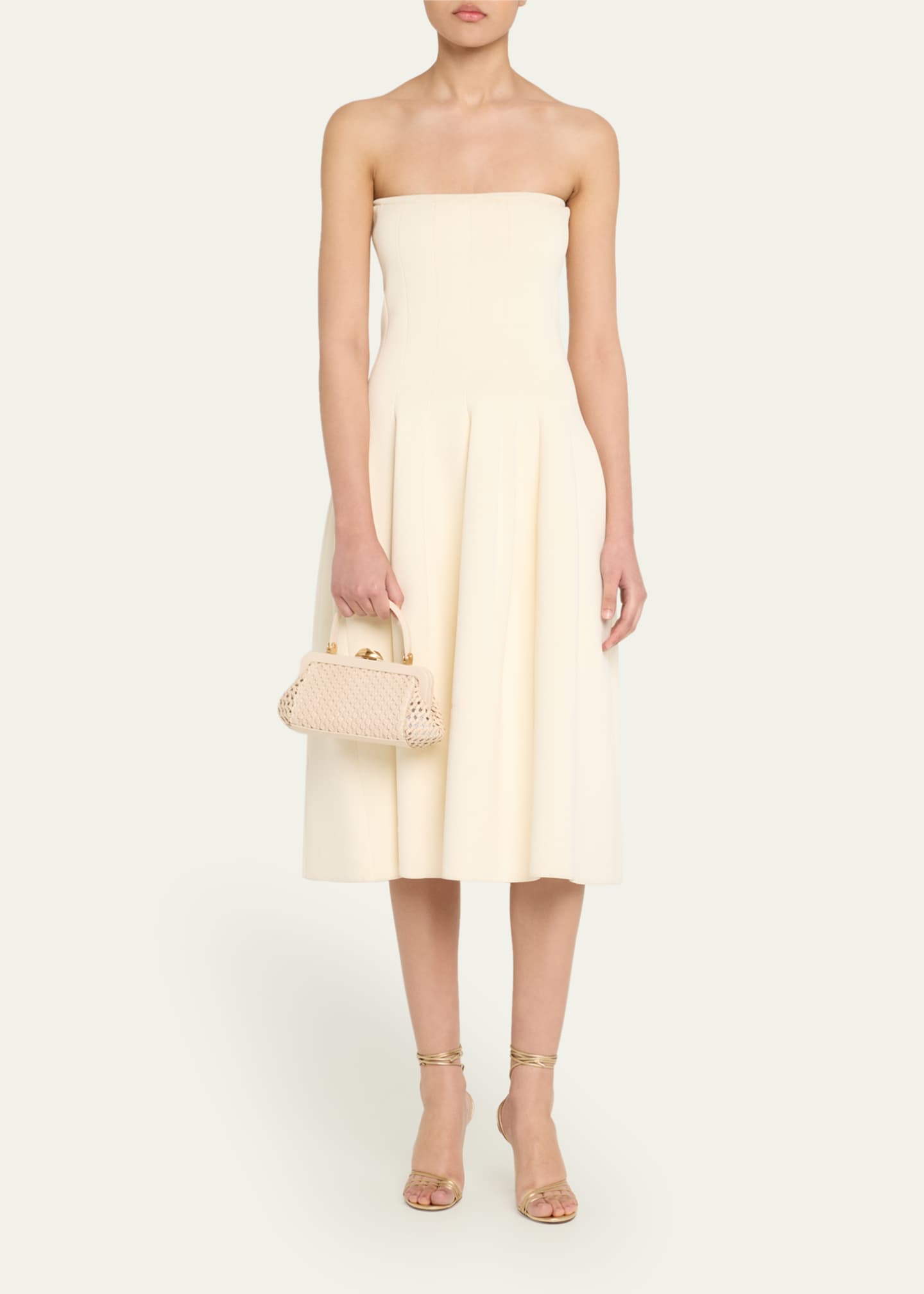 Cult Gaia Zuma Frame Woven Crossbody Bag Image 5 of 6