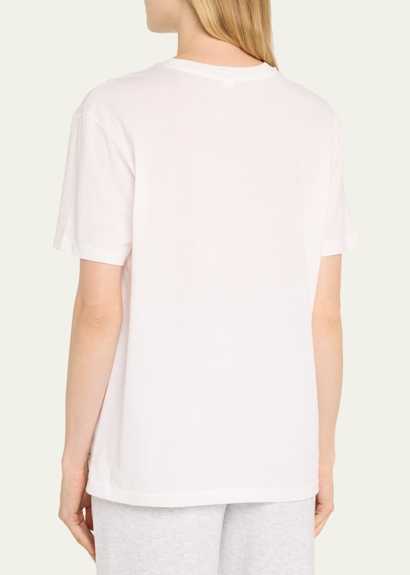 SKIMS Relaxed Tees Oversized Long T-Shirt Image 3 of 5