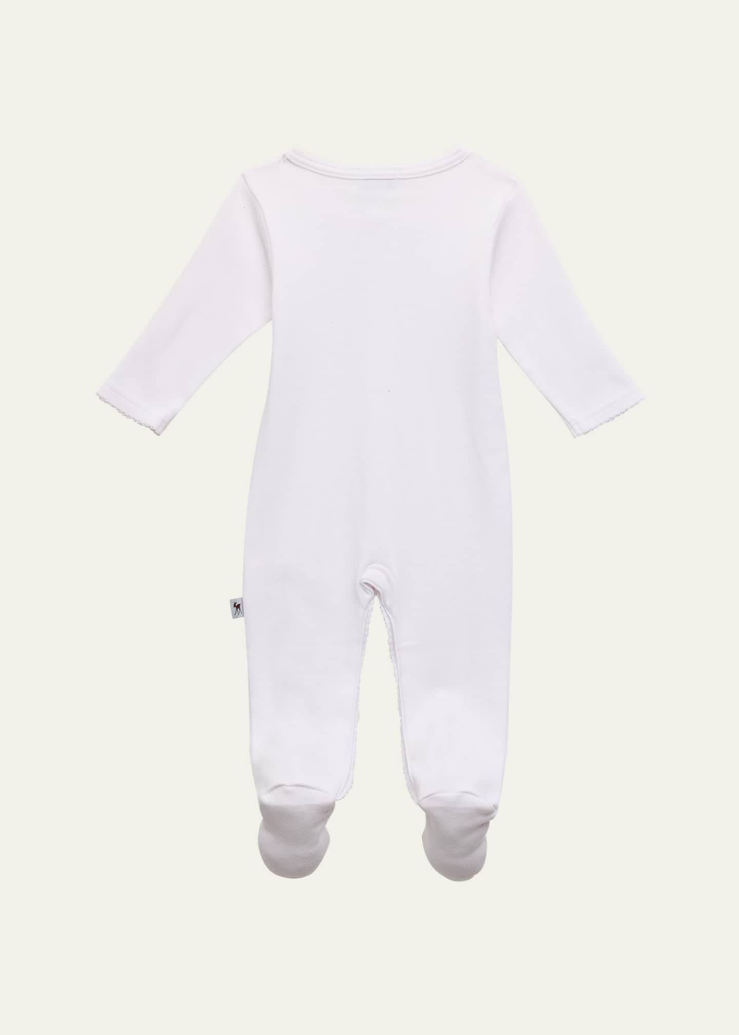 G.H.Hurt & Son Kid's Baby Fawn Footie, Size 0-6M Image 2 of 3