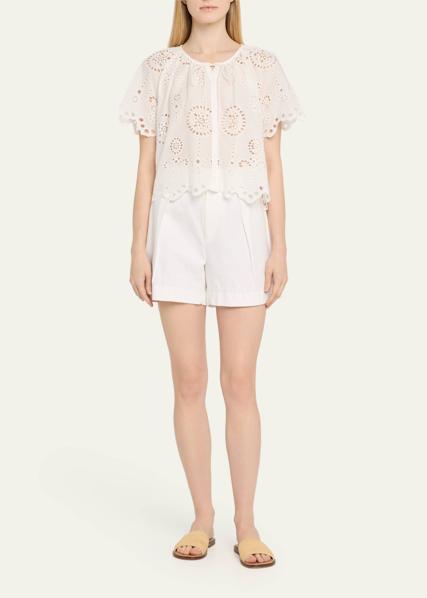 Matteau Broderie Blouse Image 2 of 5