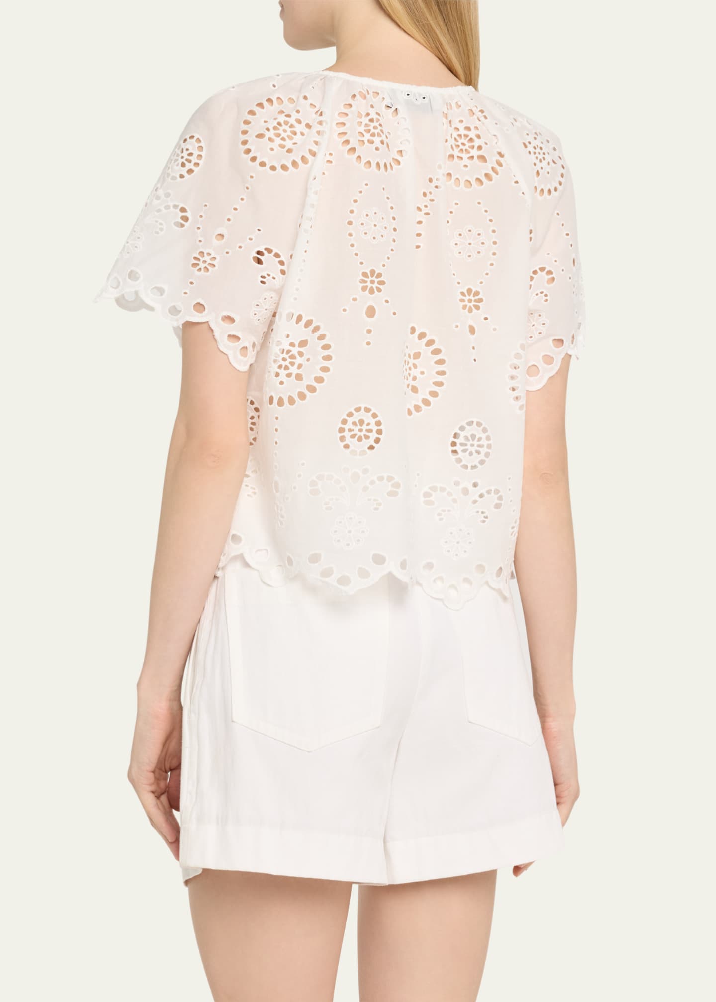 Matteau Broderie Blouse Image 3 of 5