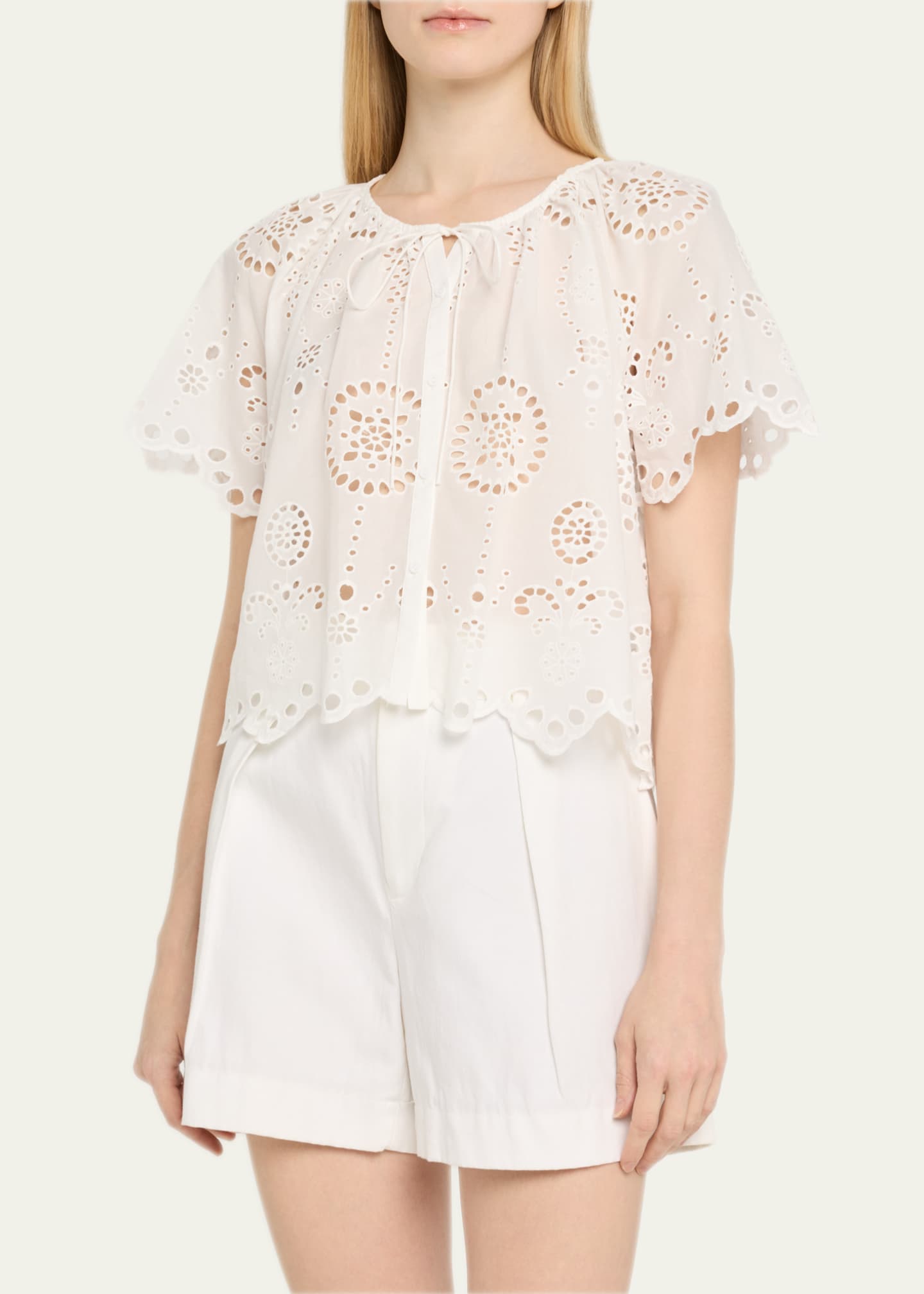 Matteau Broderie Blouse Image 4 of 5