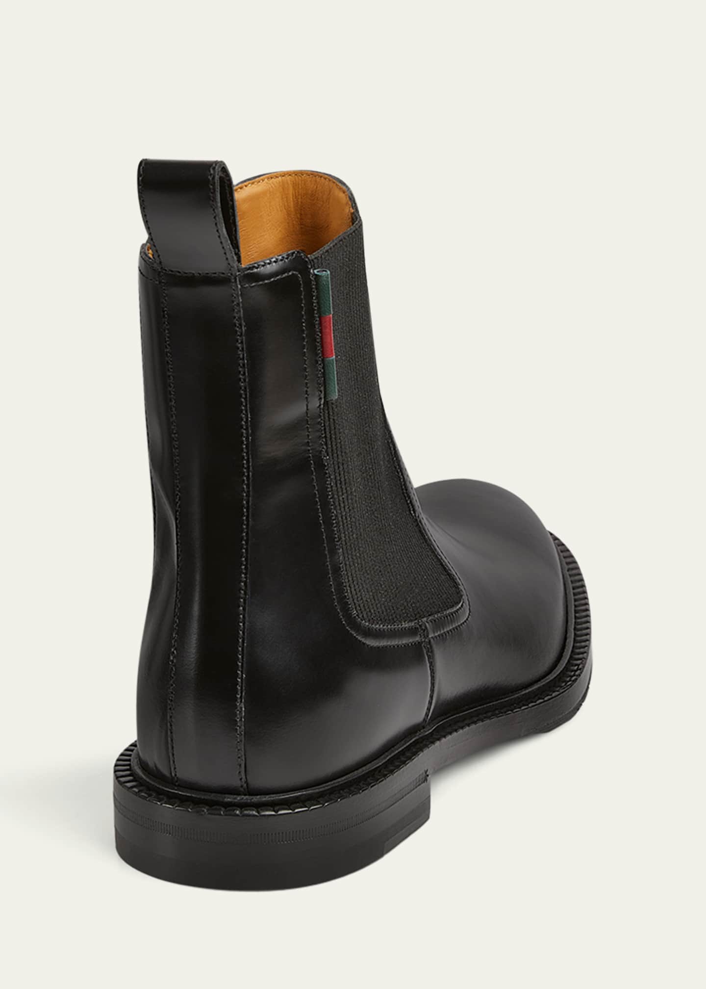 新入荷 Gucci Men's Goodman Bergdorf - Boots Chelsea Leather William フェイスクリーム