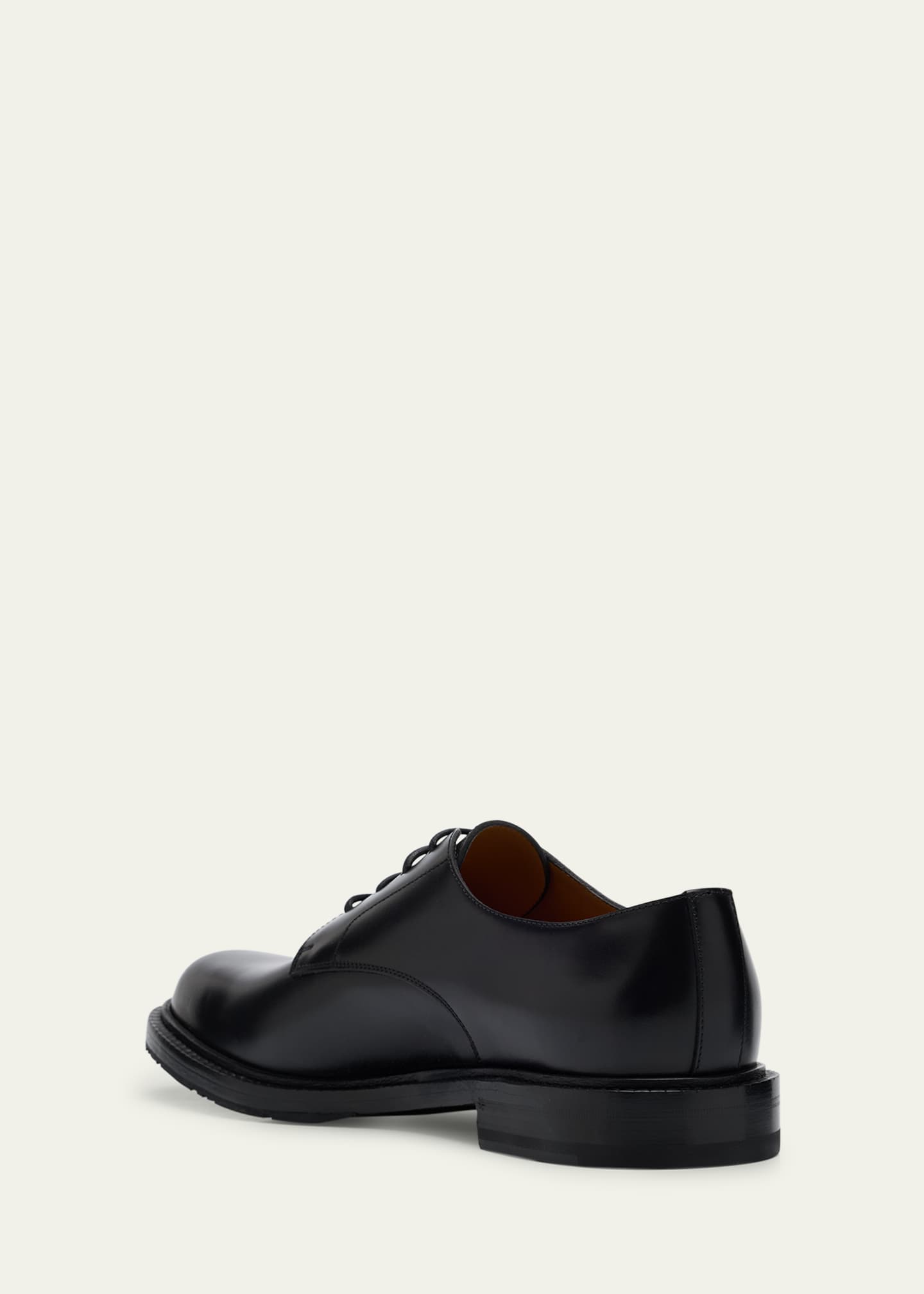Gucci Men's William Leather Derby Shoes Image 2 of 4