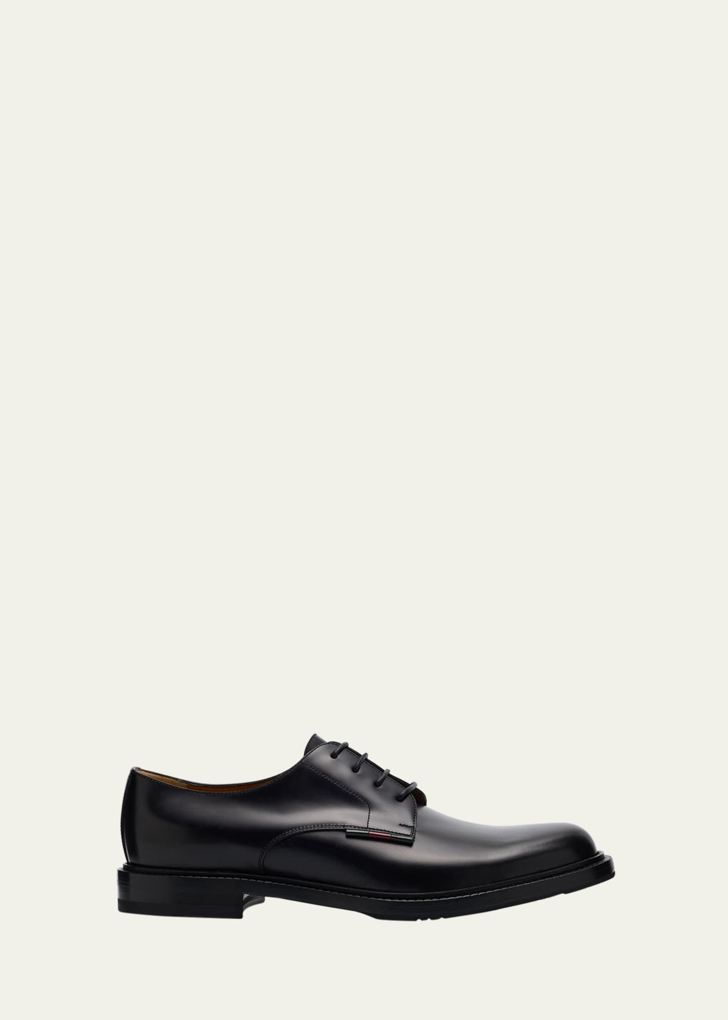 Gucci Men's William Leather Derby Shoes Image 1 of 4