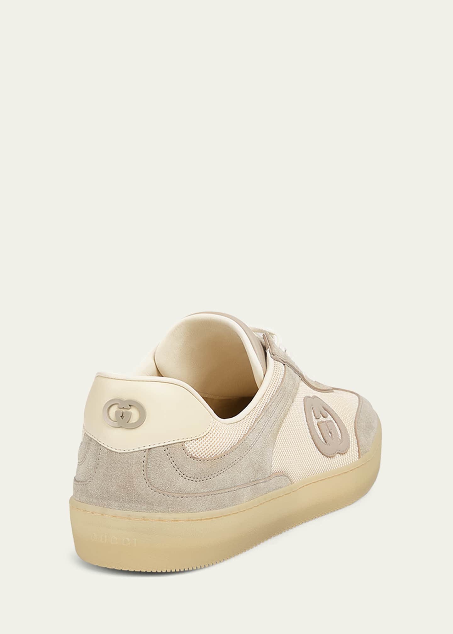 Gucci Men's G74 Interlocking G Low-Top Sneakers Image 2 of 3