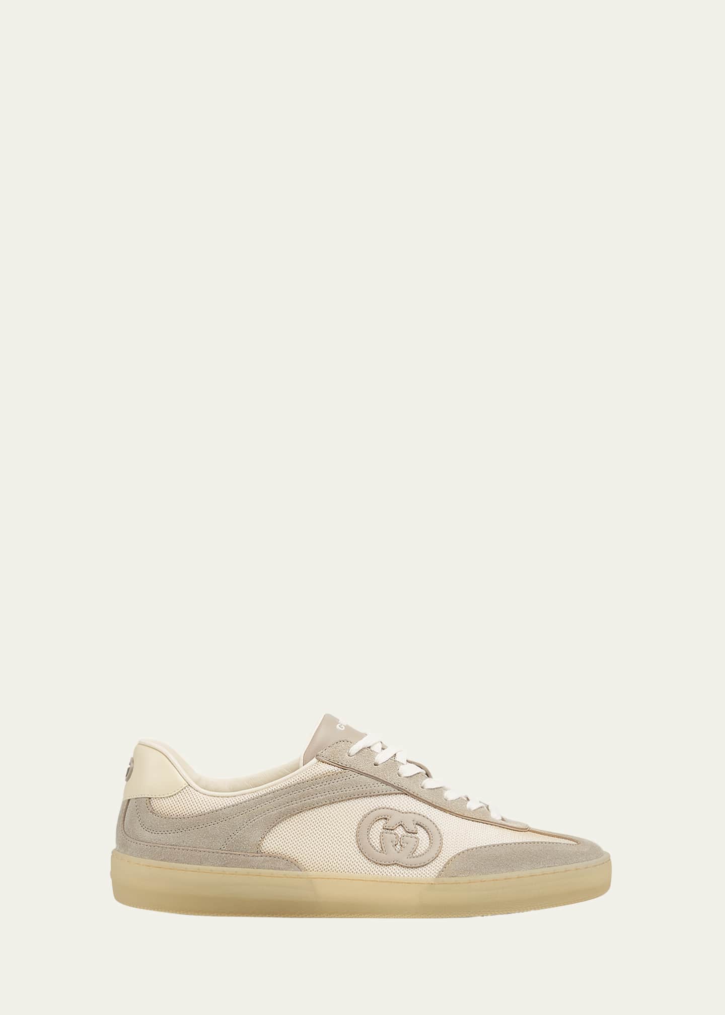 Gucci Men's G74 Interlocking G Low-Top Sneakers Image 1 of 3