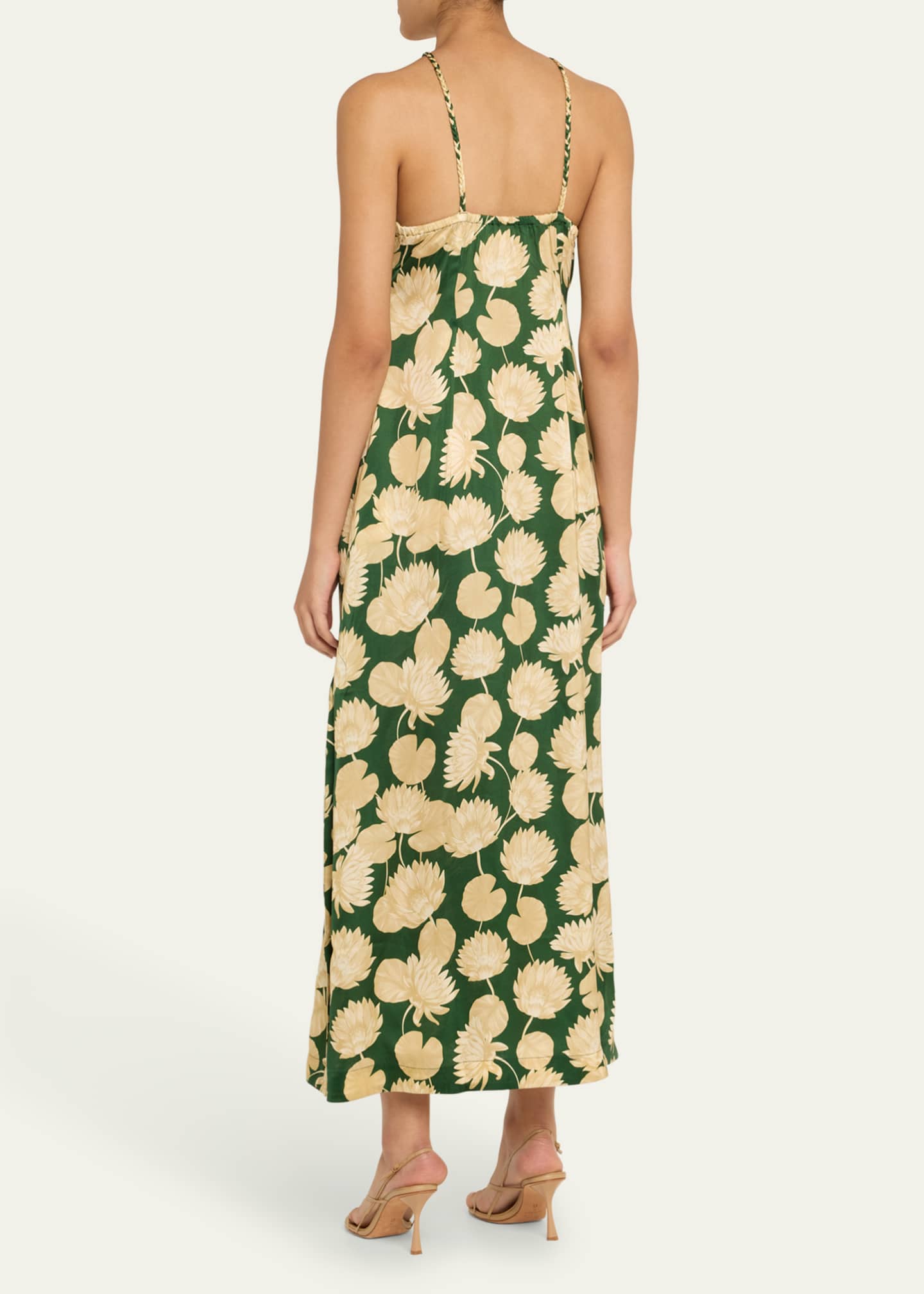 Rosette Maxi Dress