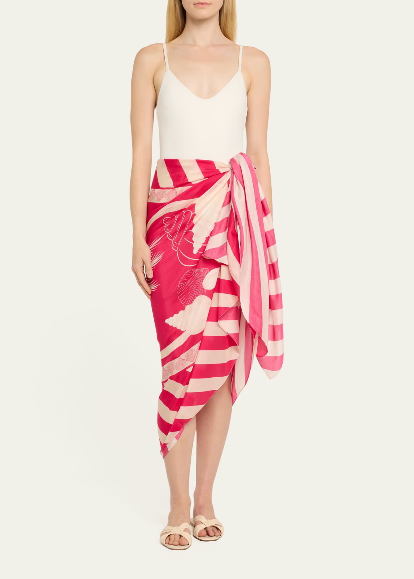 Verandah Parra Stripe Pareo Coverup Image 2 of 5