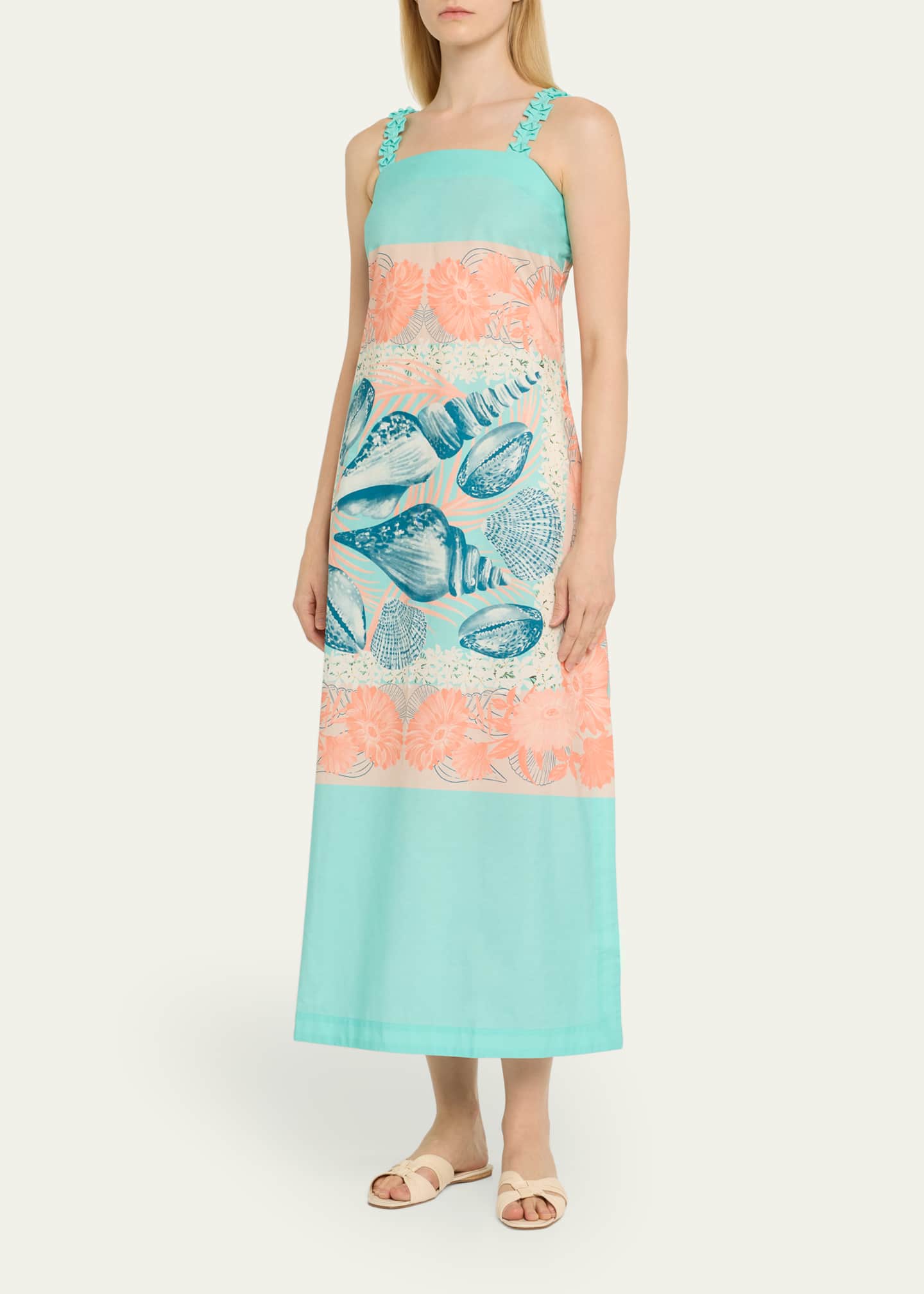 Verandah Gerbera Scarf Maxi Dress Image 4 of 5