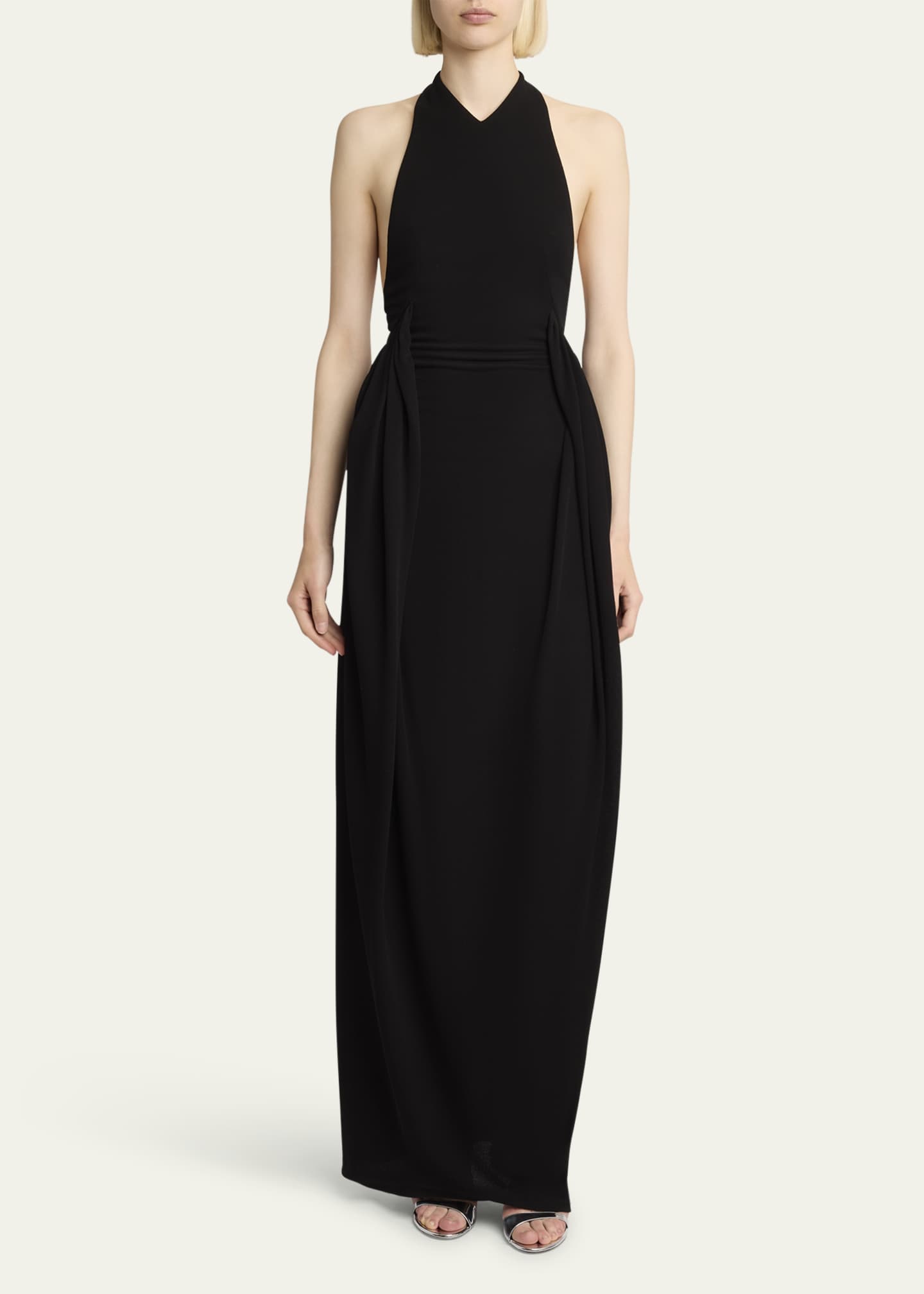 Givenchy Halter Neck Buttoned Back Gown Image 2 of 5