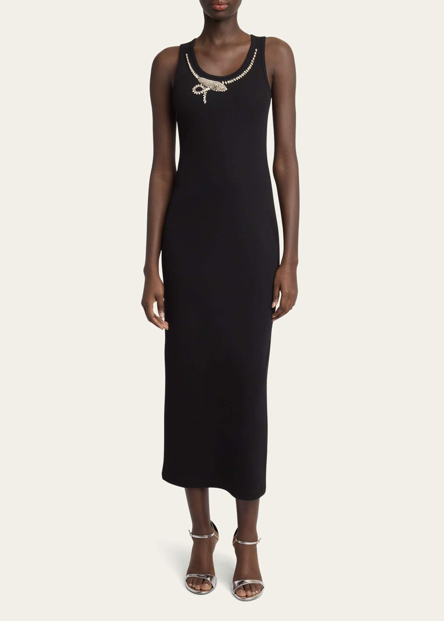Givenchy Snake Crystal Tank Dress Image 2 of 5