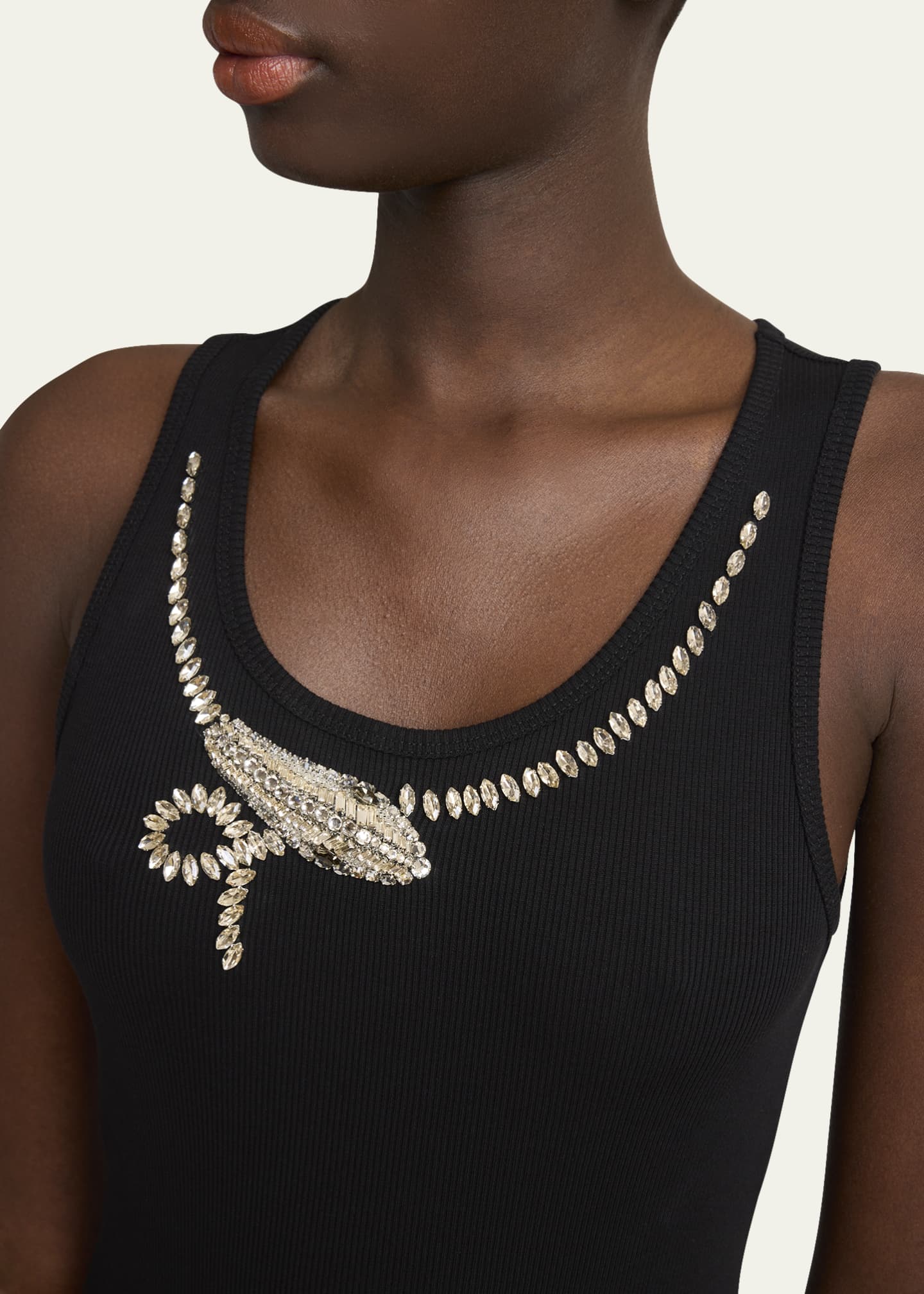 Givenchy Snake Crystal Tank Dress Image 5 of 5