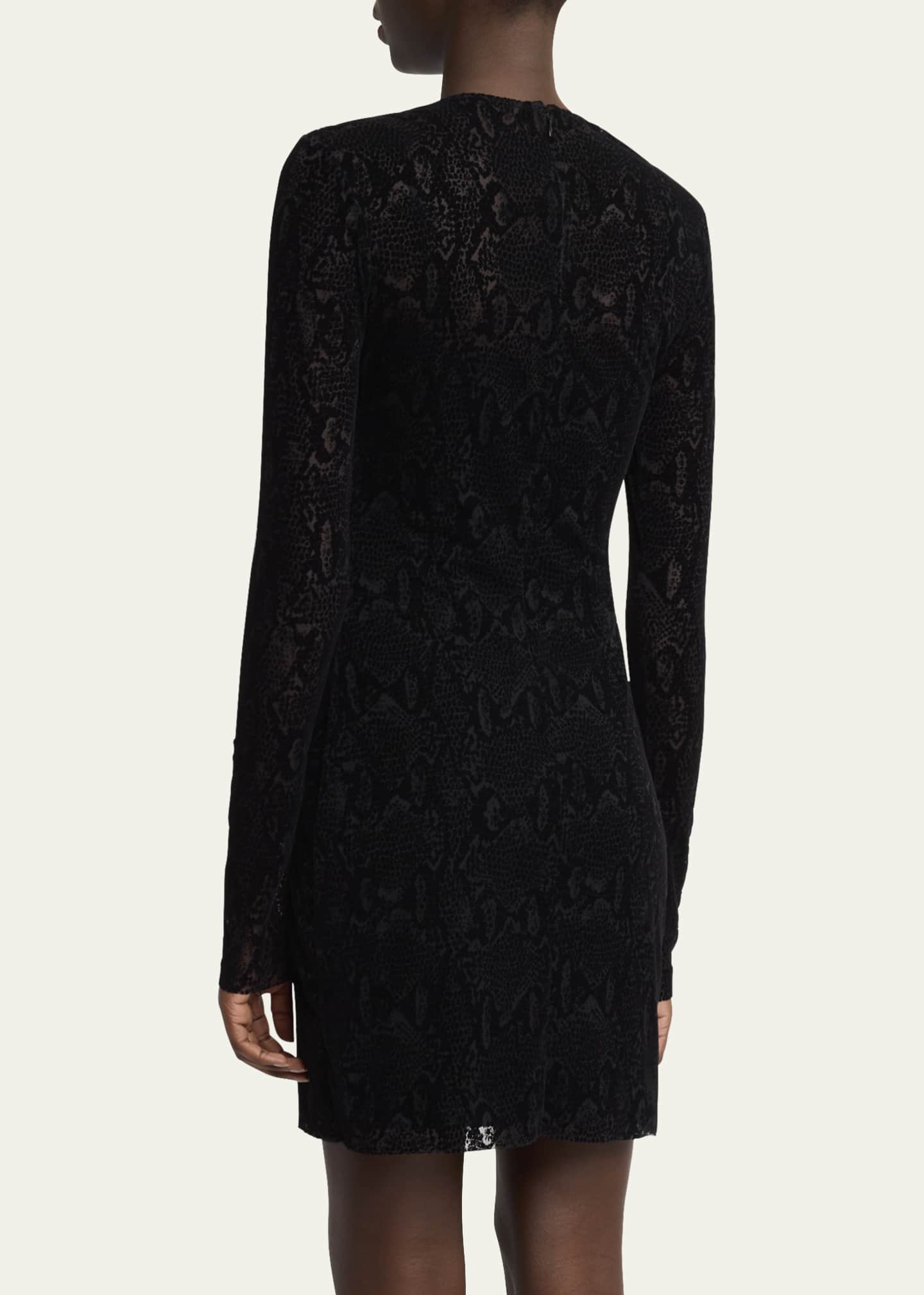 chinese dress ladies Resort 2019 Givenchy by Clare Waight Keller Black Lace Dress w Side Cu   Shrimpton Couture