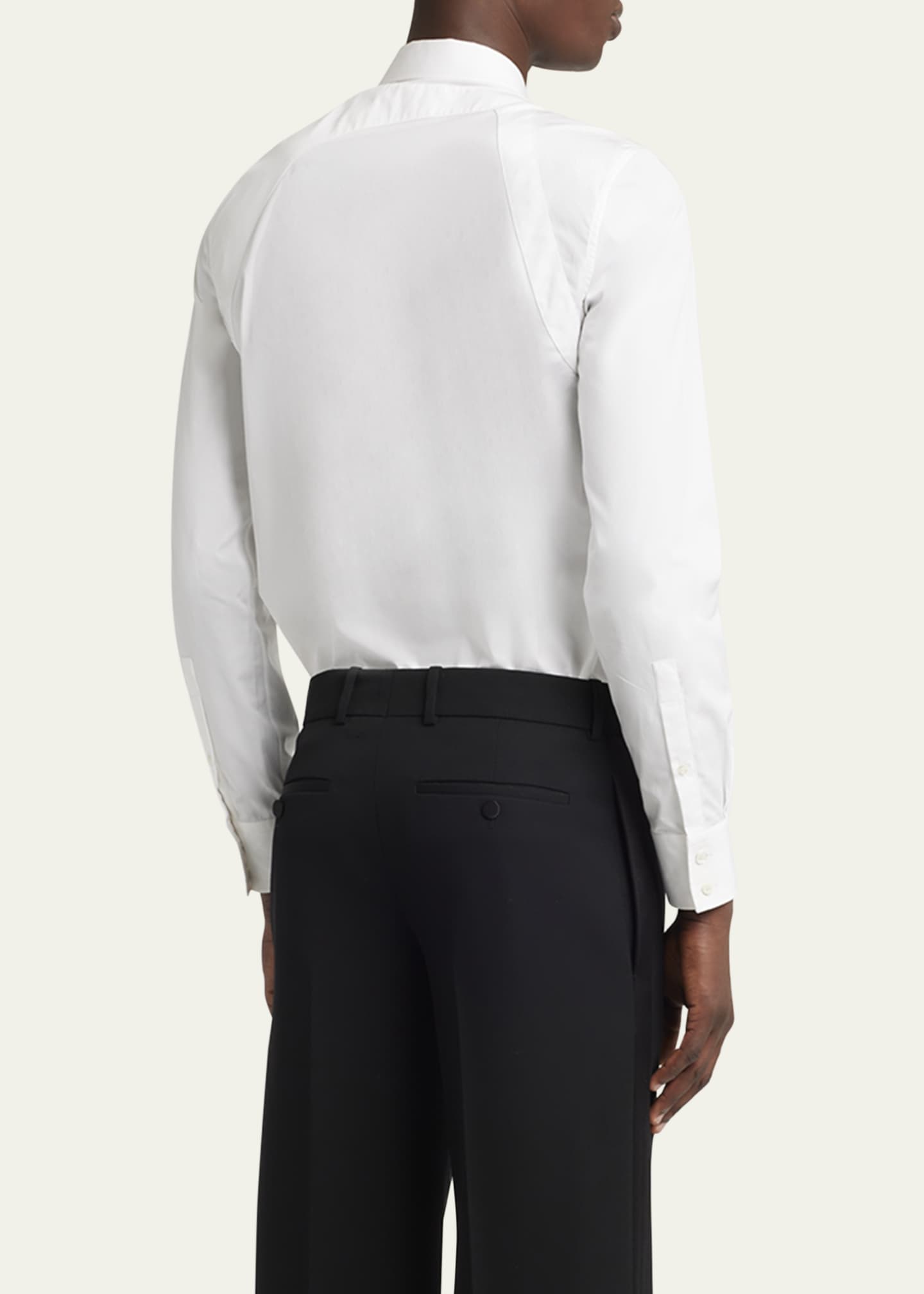 McQueen Men's Buckle Harness Sport Shirt Image 3 of 5