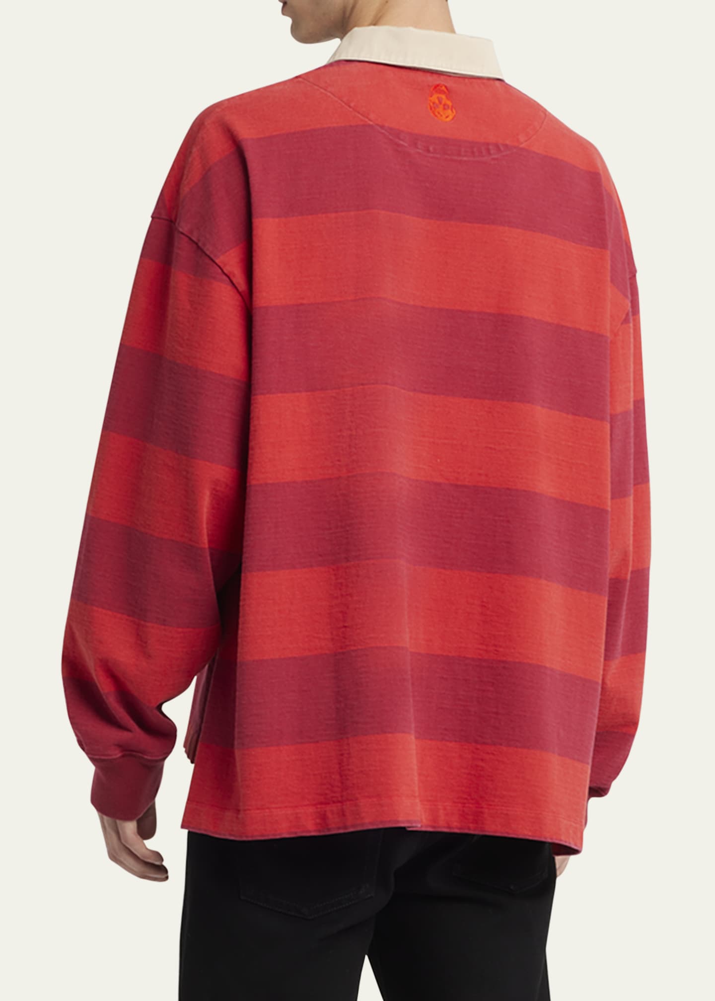 McQueen Men's Oversized Rugby Polo Shirt Image 3 of 5