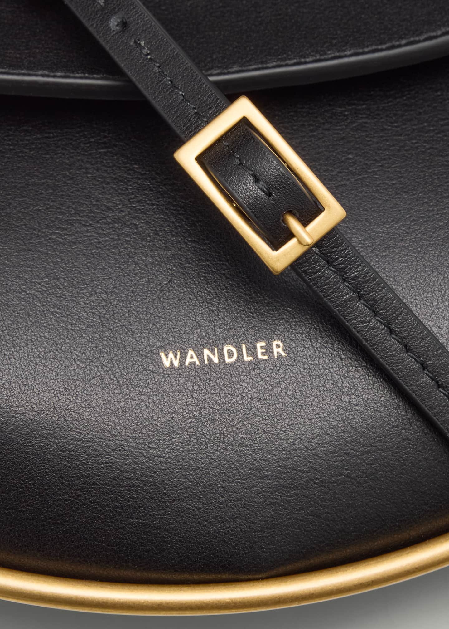 Wandler Kate Mini Leather Crossbody Bag Image 6 of 6