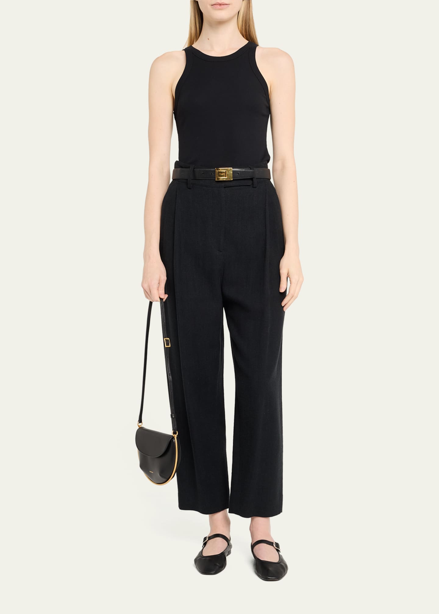 Wandler Kate Mini Leather Crossbody Bag Image 5 of 6