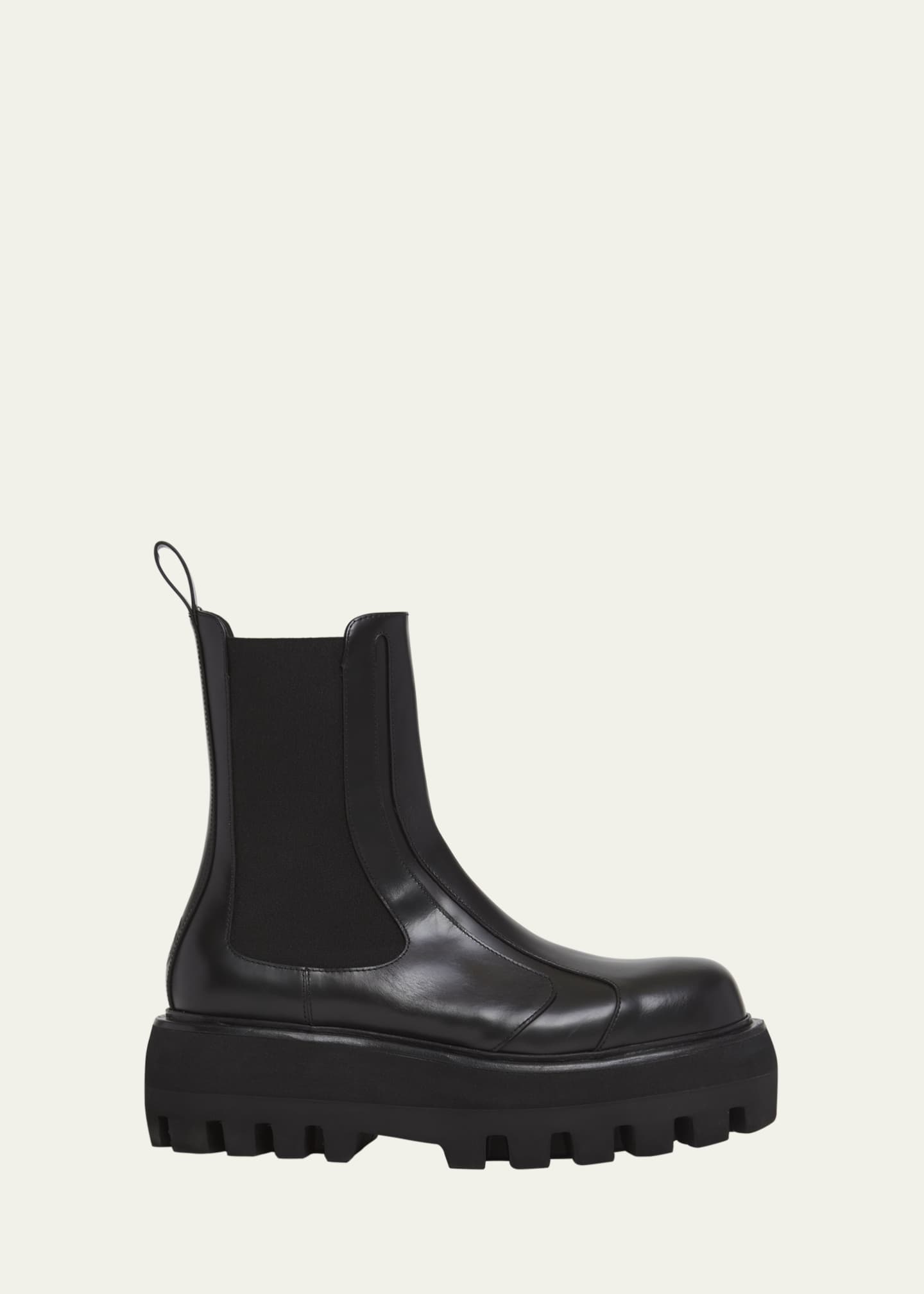 Alexander McQueen Men s Sofa Chunky Sole Chelsea Boots