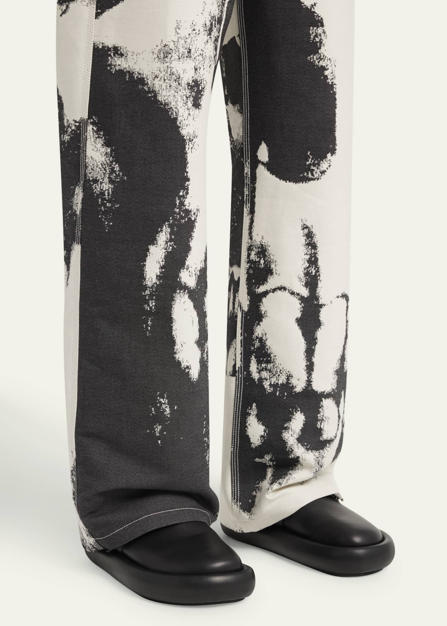 McQueen Men's Arc Leather Clogs Image 2 of 5