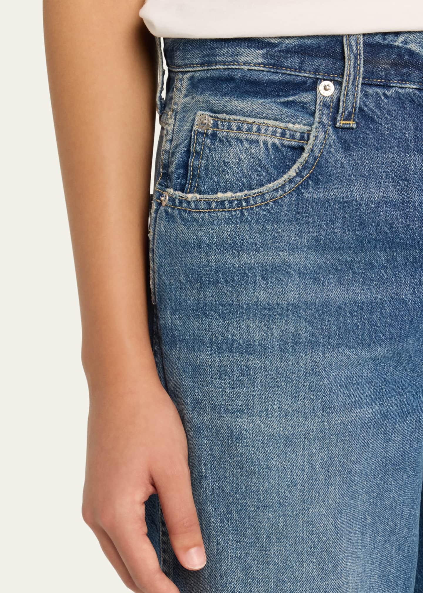 AMO Denim Hattie Straight Ankle Jeans Image 5 of 5