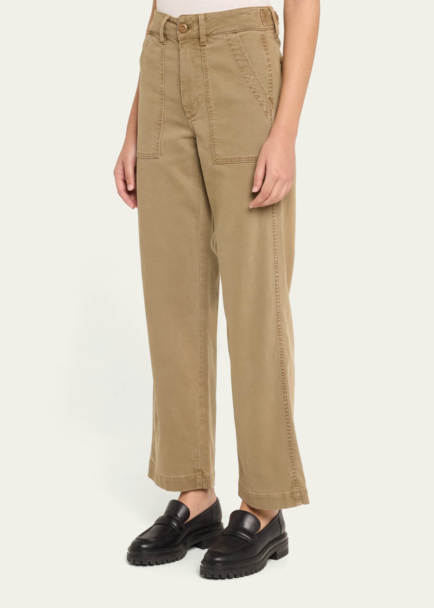 AMO Denim Slouchy Army Cargo Pants Image 4 of 5