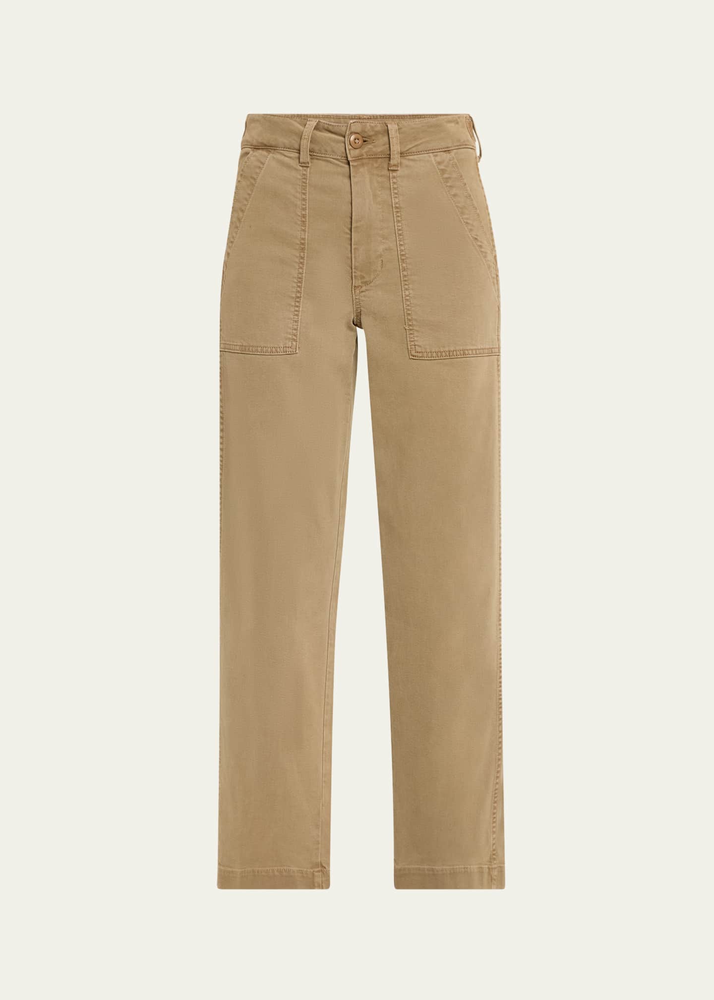 AMO Denim Slouchy Army Cargo Pants Image 1 of 5