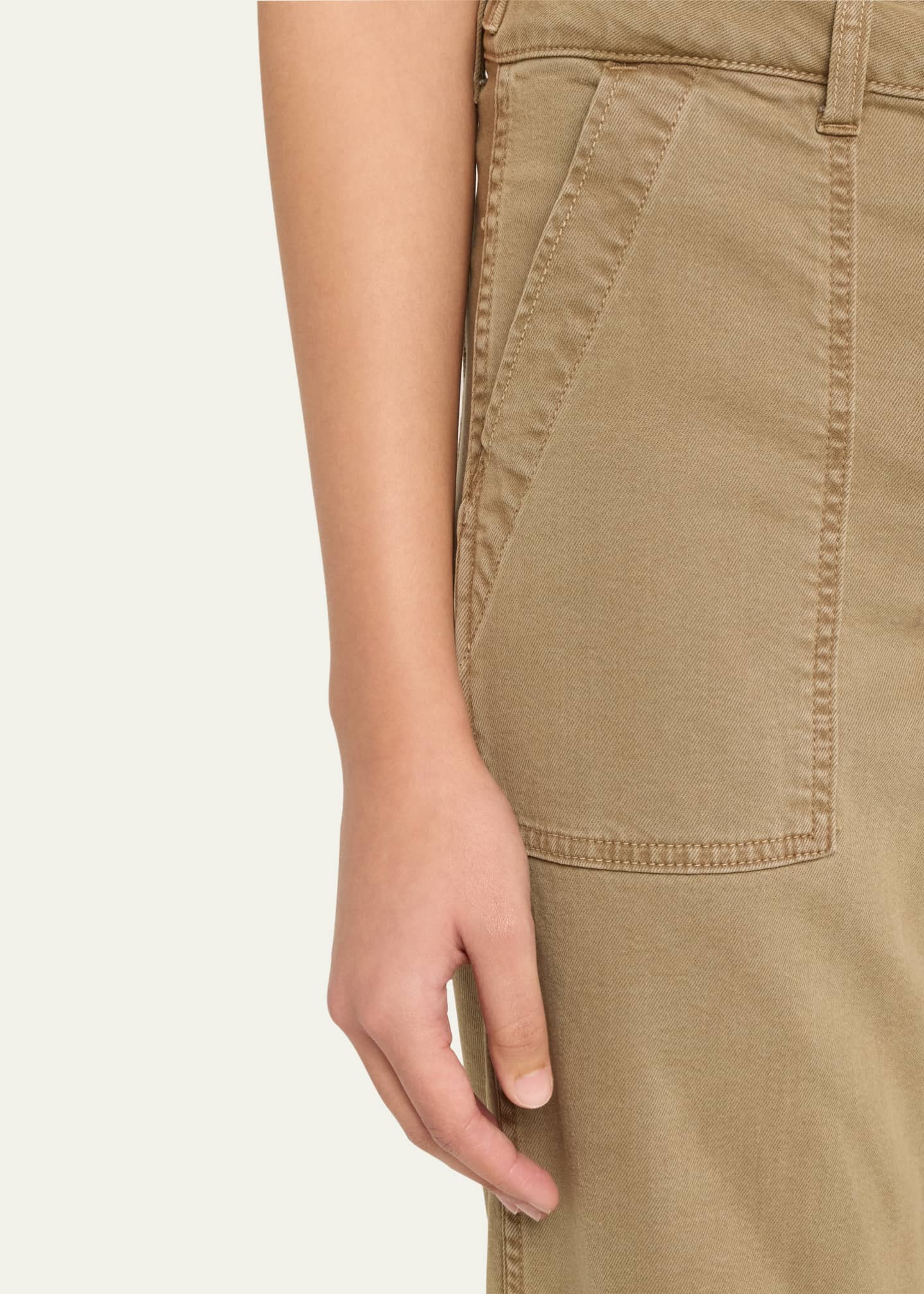 AMO Denim Slouchy Army Cargo Pants Image 5 of 5