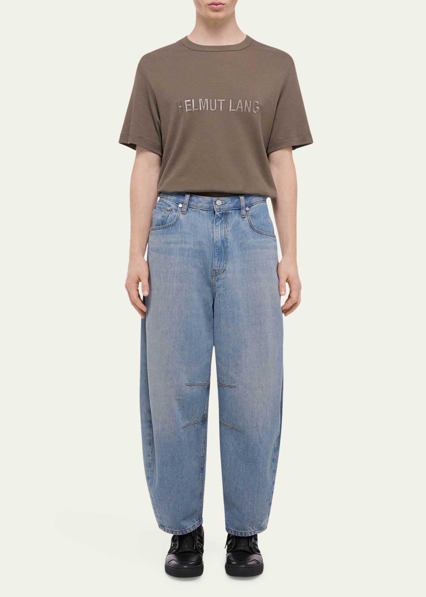 Helmut Lang Men's Cocoon Denim Jeans Image 2 of 5