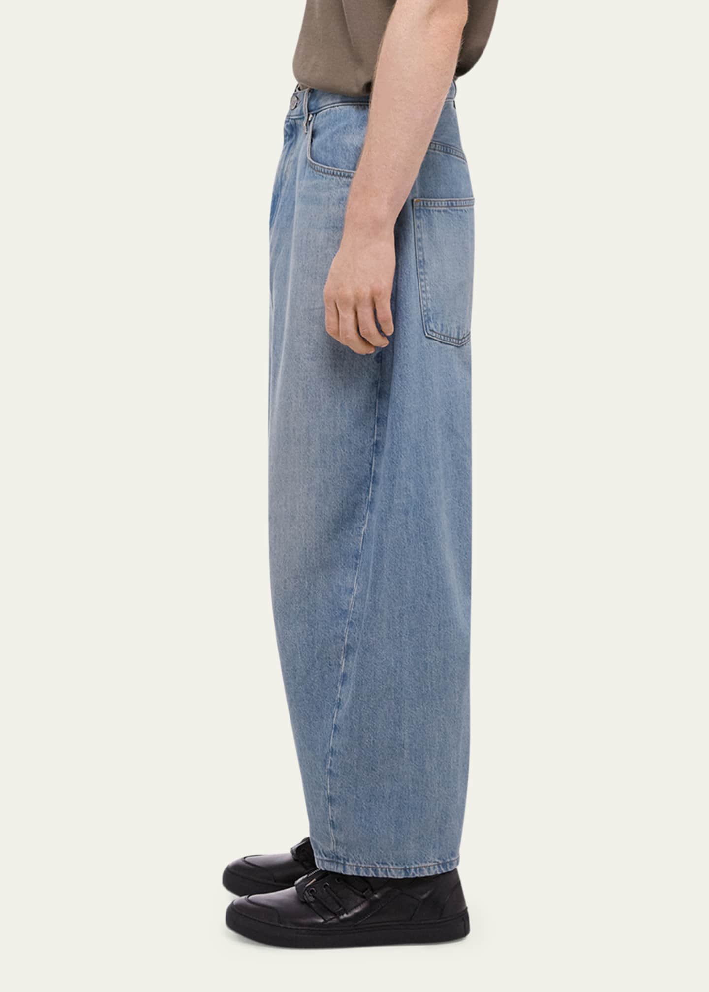 Helmut Lang Men's Cocoon Denim Jeans Image 4 of 5