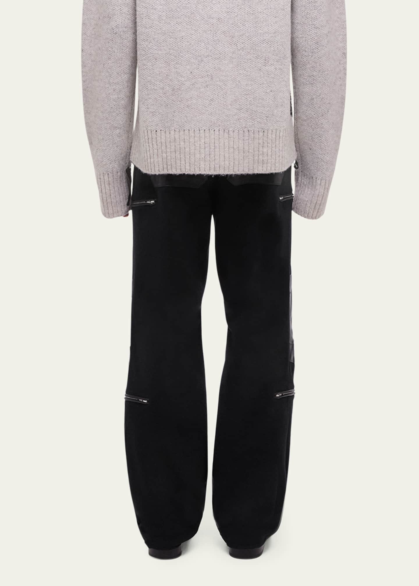Helmut Lang Men's Oversized Logo Sweater Image 3 of 5