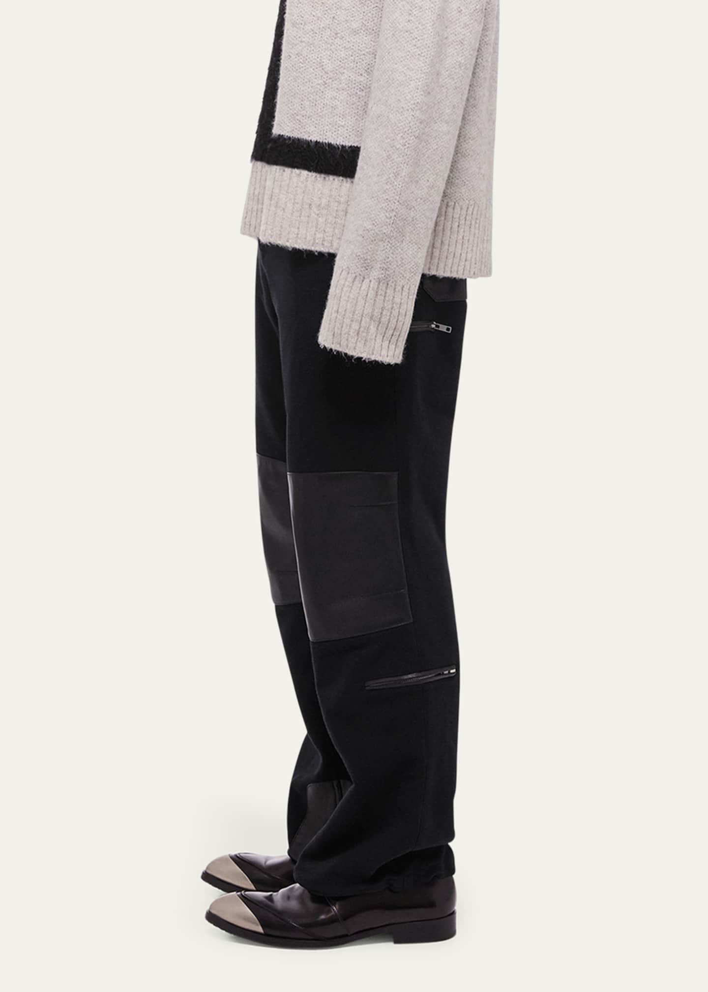 Helmut Lang Men's Oversized Logo Sweater Image 4 of 5