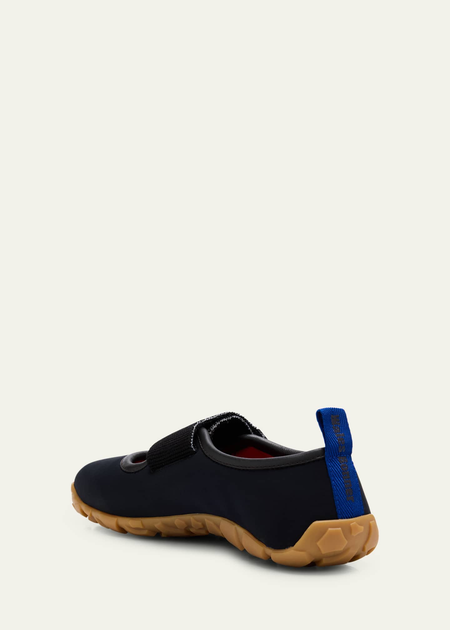Wales Bonner Fabric Mary Jane Grip Sneakers Image 2 of 4
