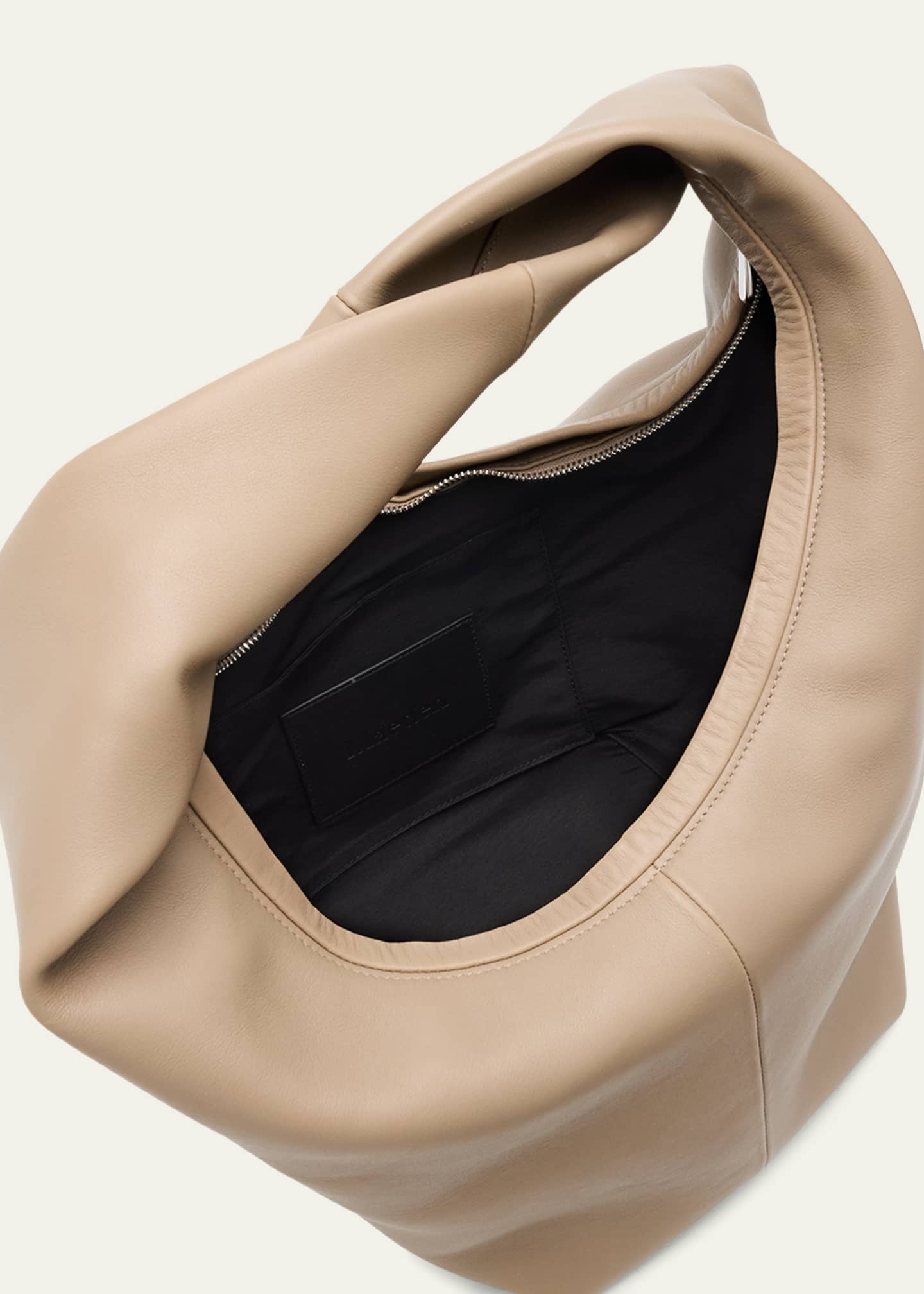 Maeden Yela Twisted Leather Shoulder Bag Image 4 of 6