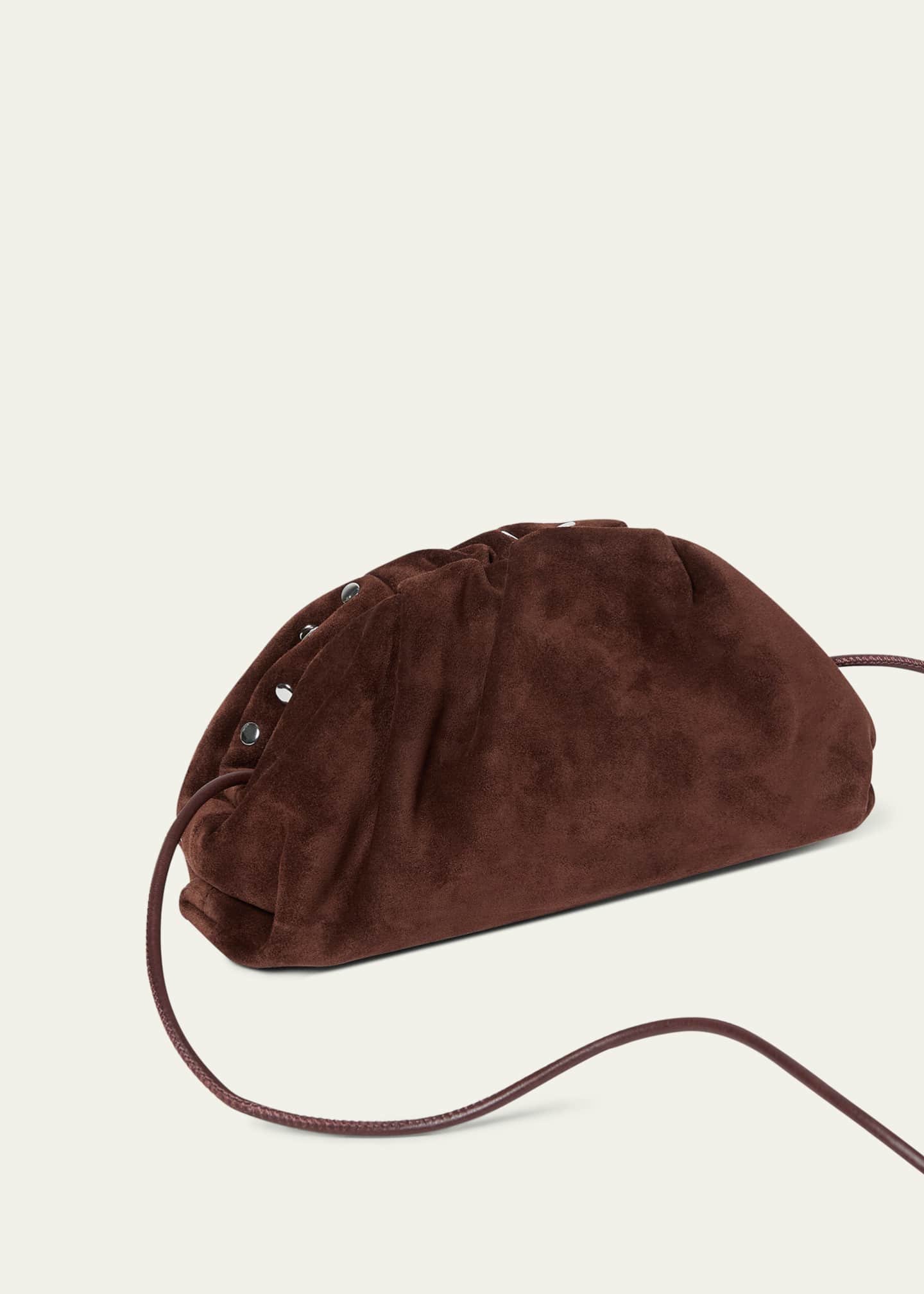 Loeffler Randall Bailey Studded Leather Clutch Bag Image 2 of 4