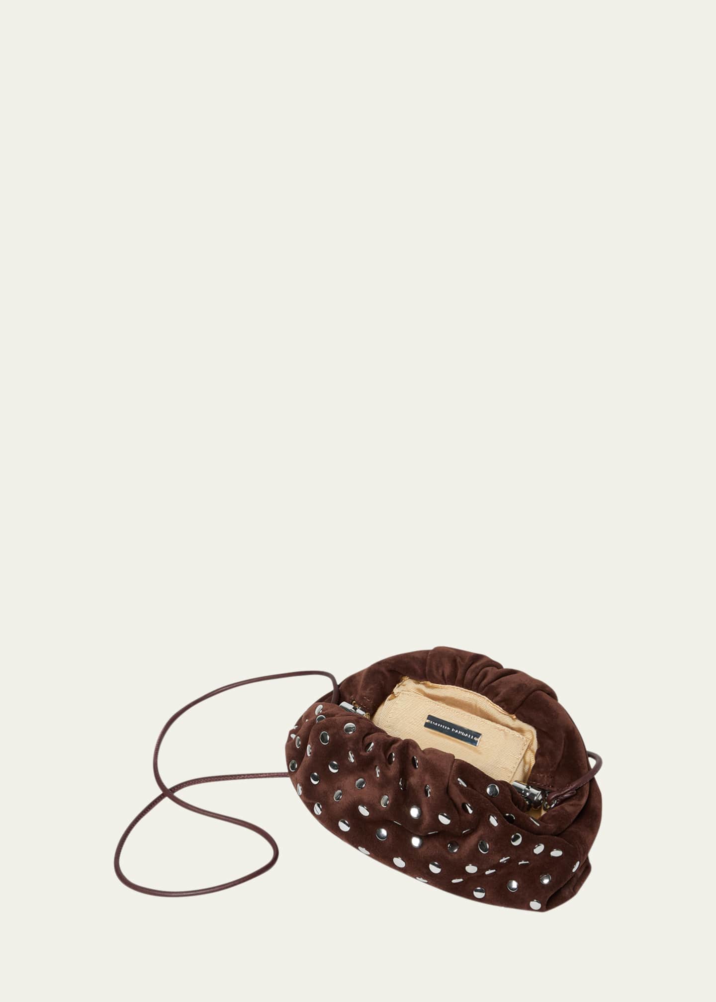 Loeffler Randall Bailey Studded Leather Clutch Bag Image 3 of 4